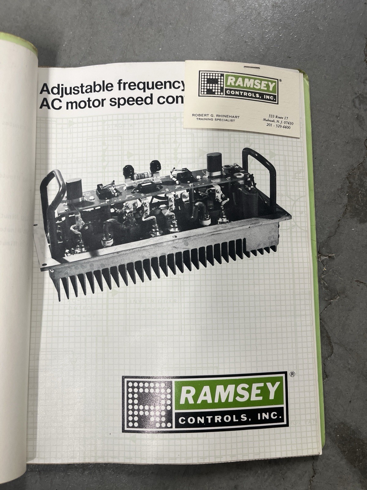 Vintage Smith Wesson Ramsey Controls Seminar STS-110 Instruction Training Manual