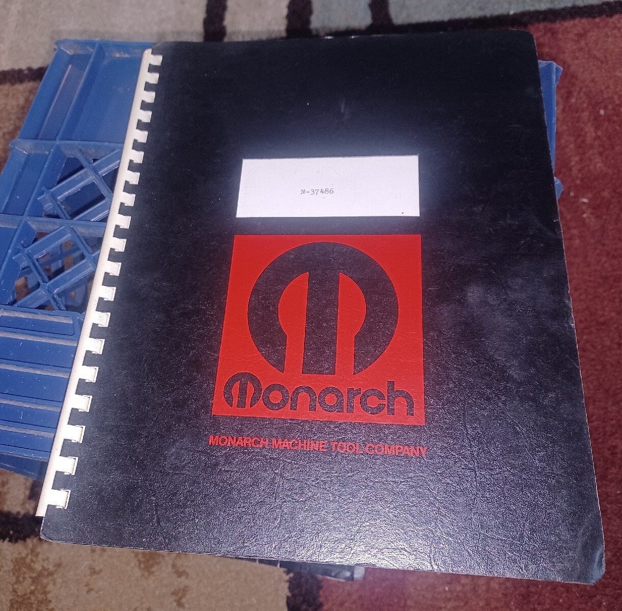 OPERATORS MANUAL FOR MONARCH LATHE NO N-37486 HANDBOOK INSTRUCTIONS PARTS BOOK