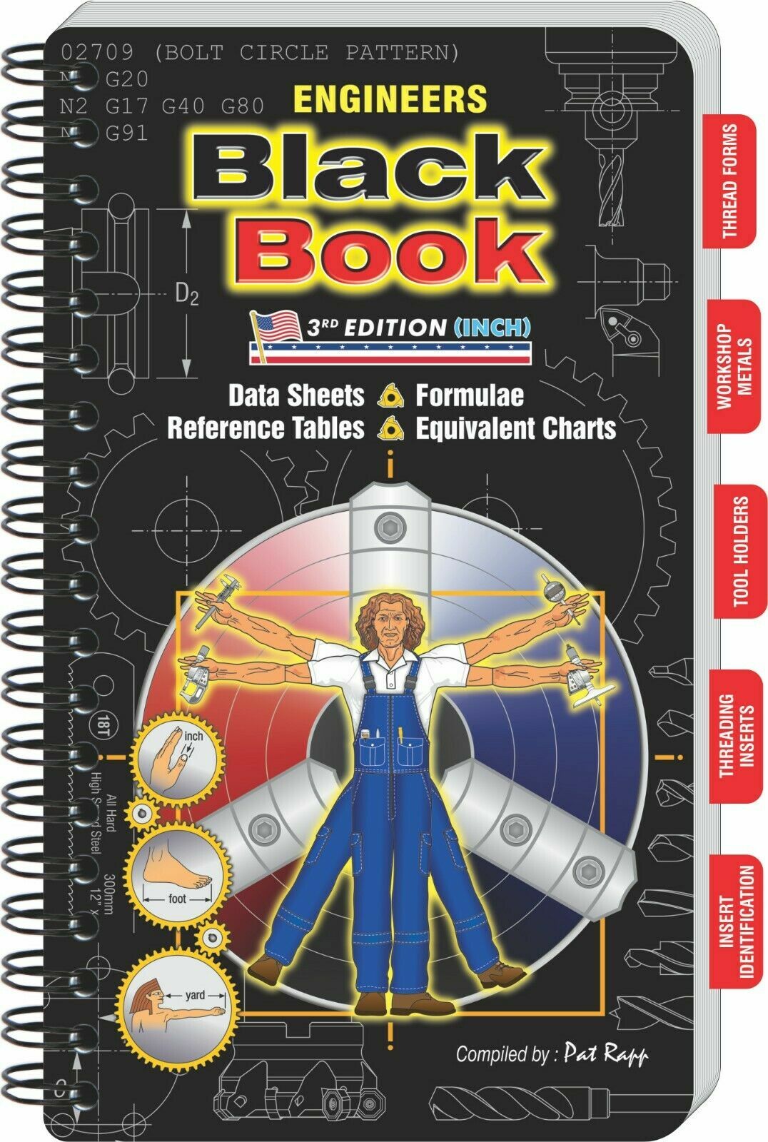 BLACK BOOK COMBO…Get the Engineers Black Book + Fastener Book with Free Gage