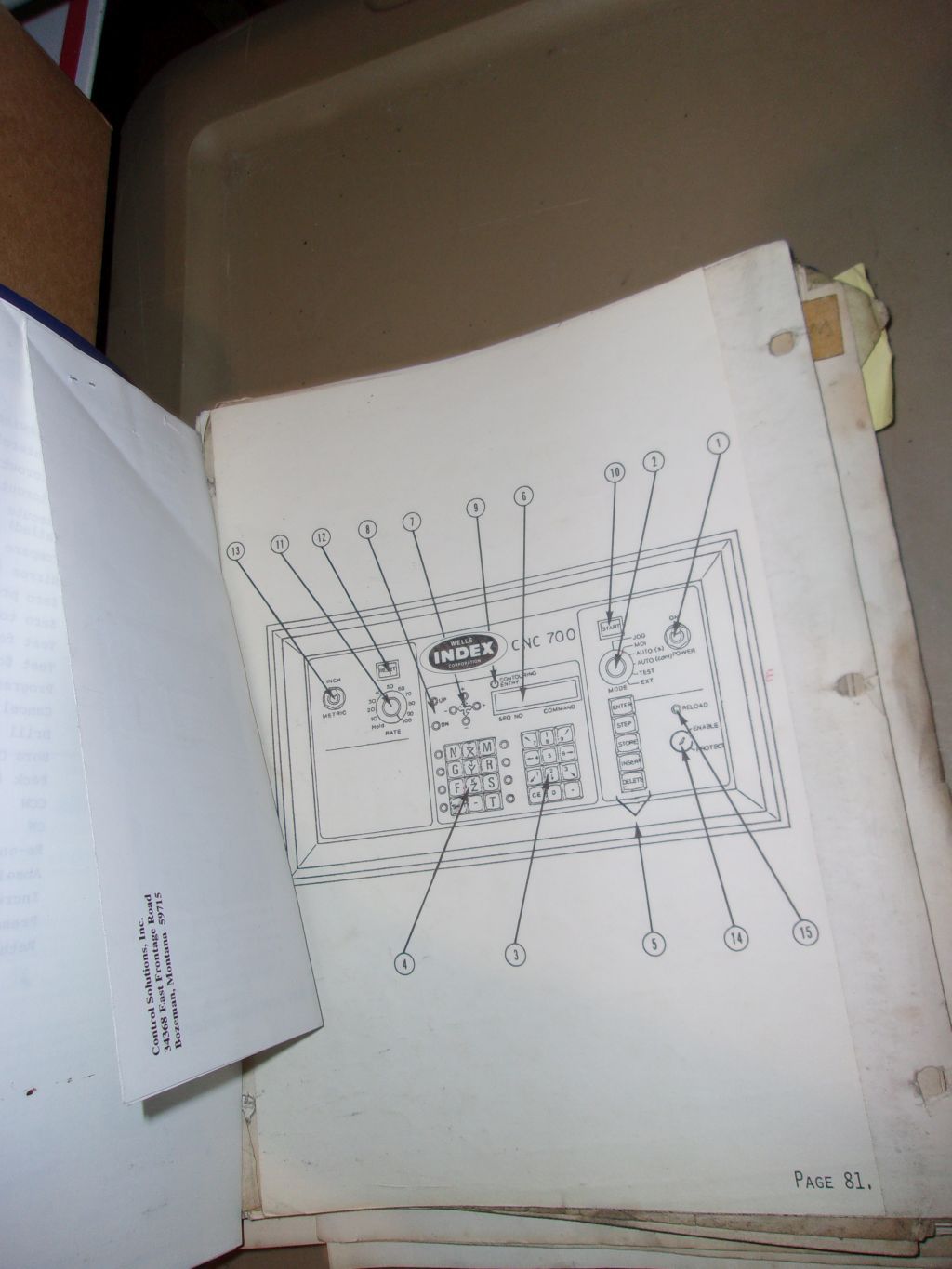 Wells Index 700-CNC Programming Manual
