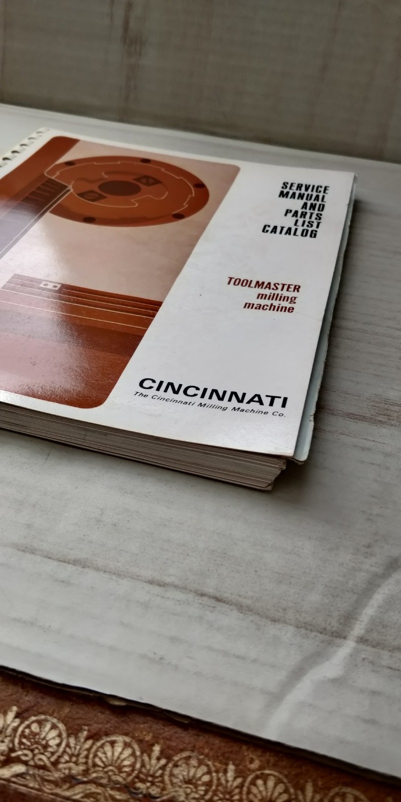 1967 Cincinnati Milling Machine ~ Toolmaster Mill Service Manual & Parts List