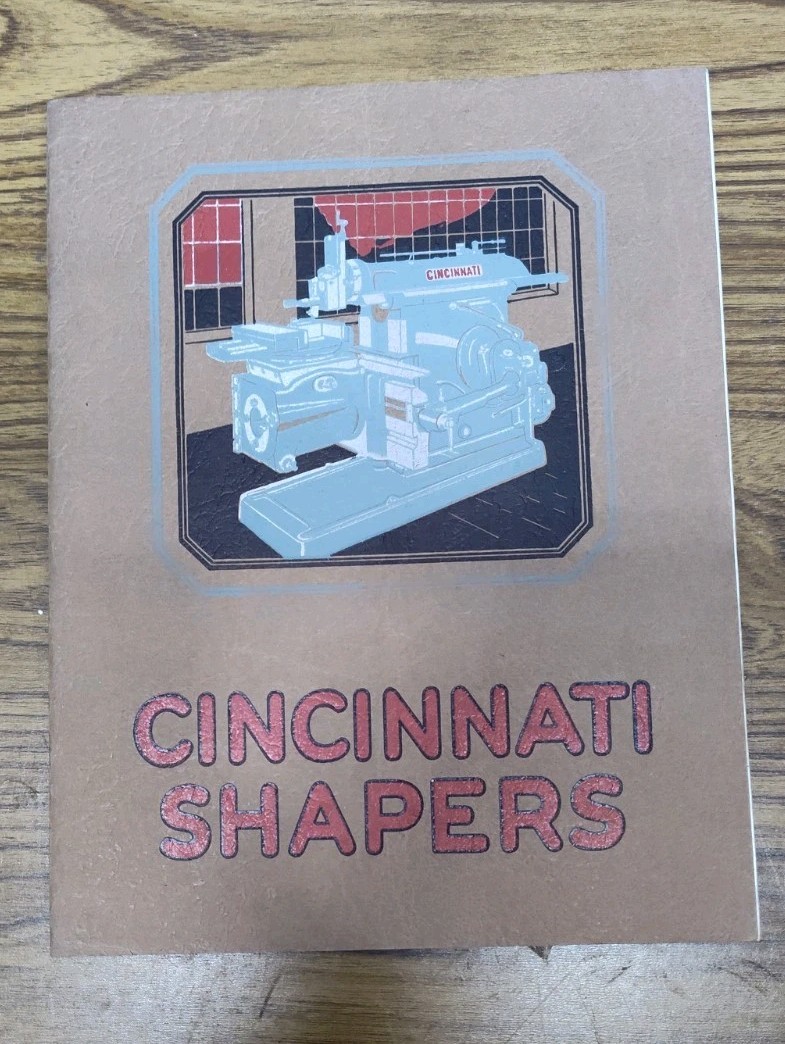 Cincinnati Shaper Co Shaper Machine Brochure Industrial Metalworking Catalog Vtg