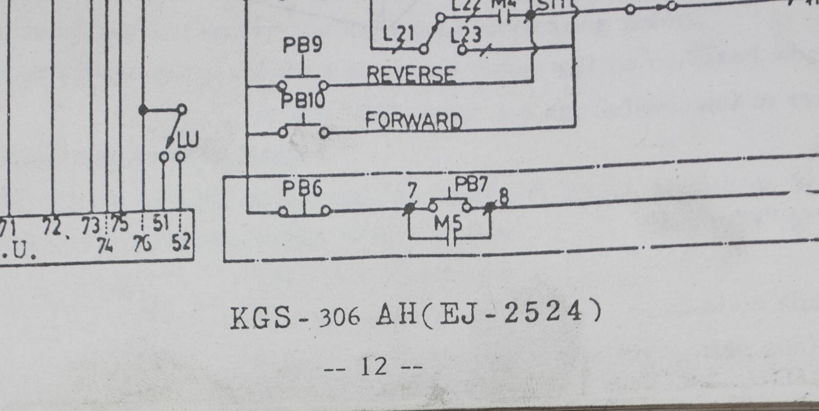 Kent KGS 306AH / AHD Surface Grinder Operation Maint. , Electrical & Part Manual