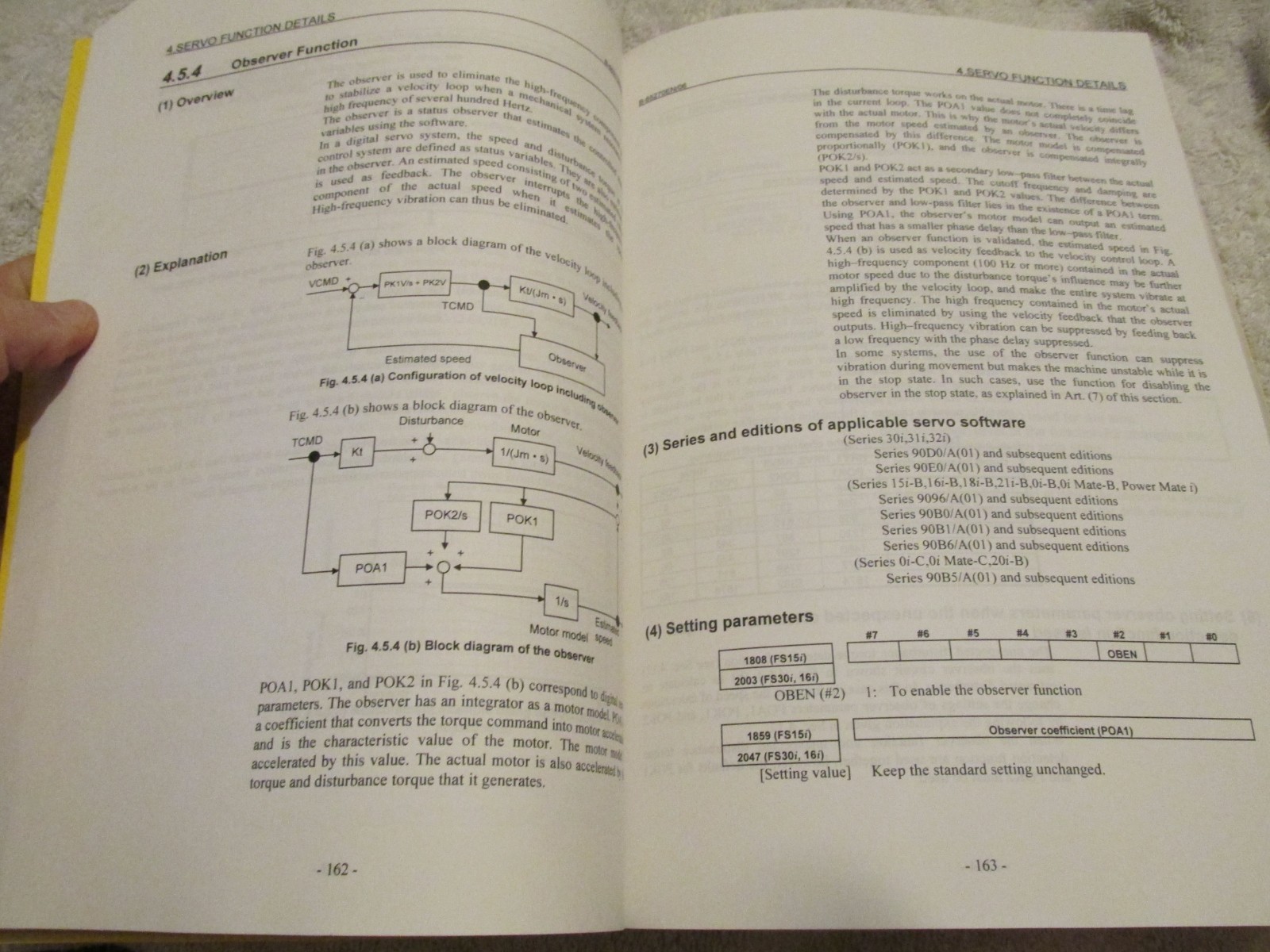 Fanuc Series AC Servo Motor Bi series CNC system Factory Parameter Manual BOOK