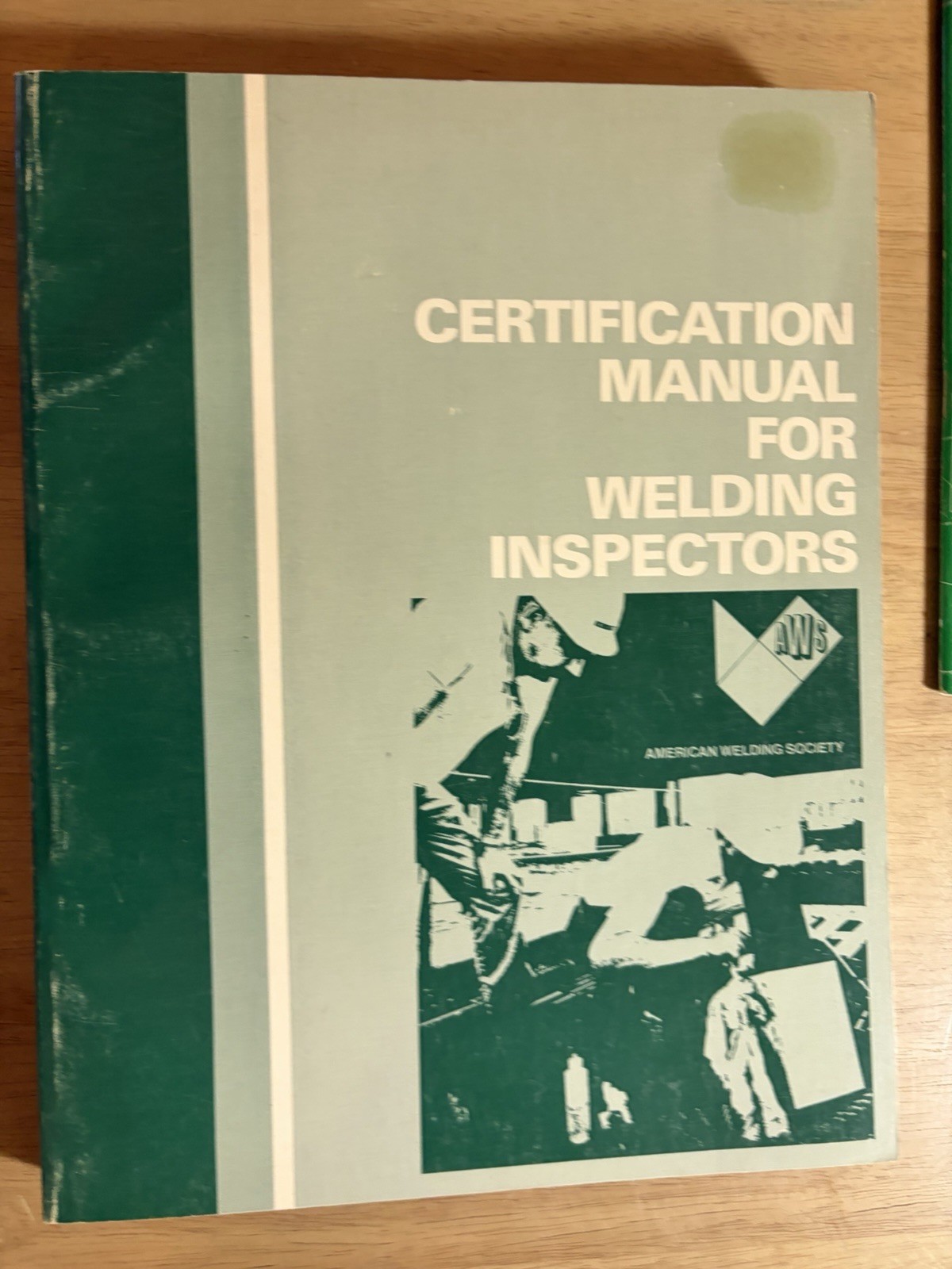 Vintage 70s 80s AWS Welding Inspector Training Manuals Textbook Lot of 7
