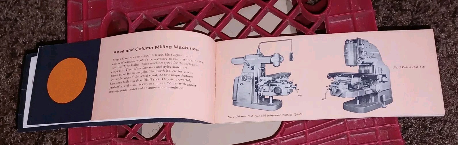 1955 Cincinnati Milling Machine Company Tool Show Exposition Sales Booth BOOK !
