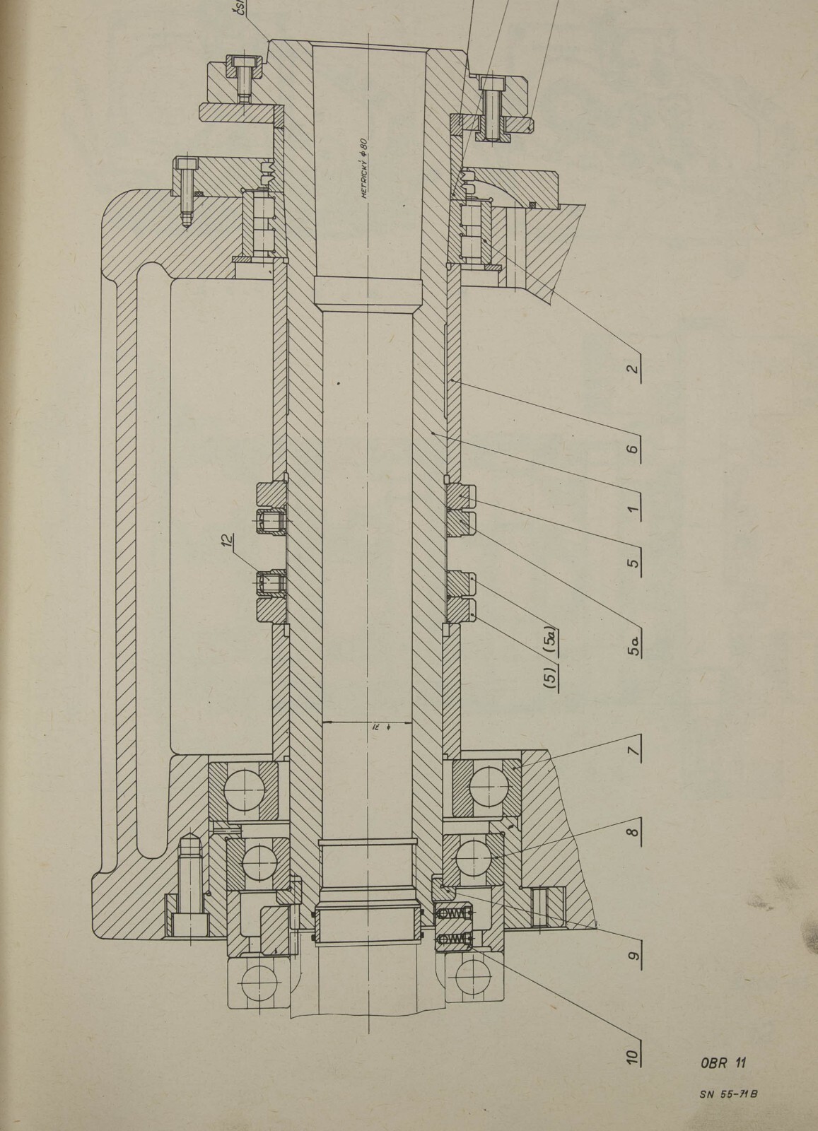 TOS SN 55B 63B & 71B, Lathe Operating Instructions Maintenance & Assembly Manual