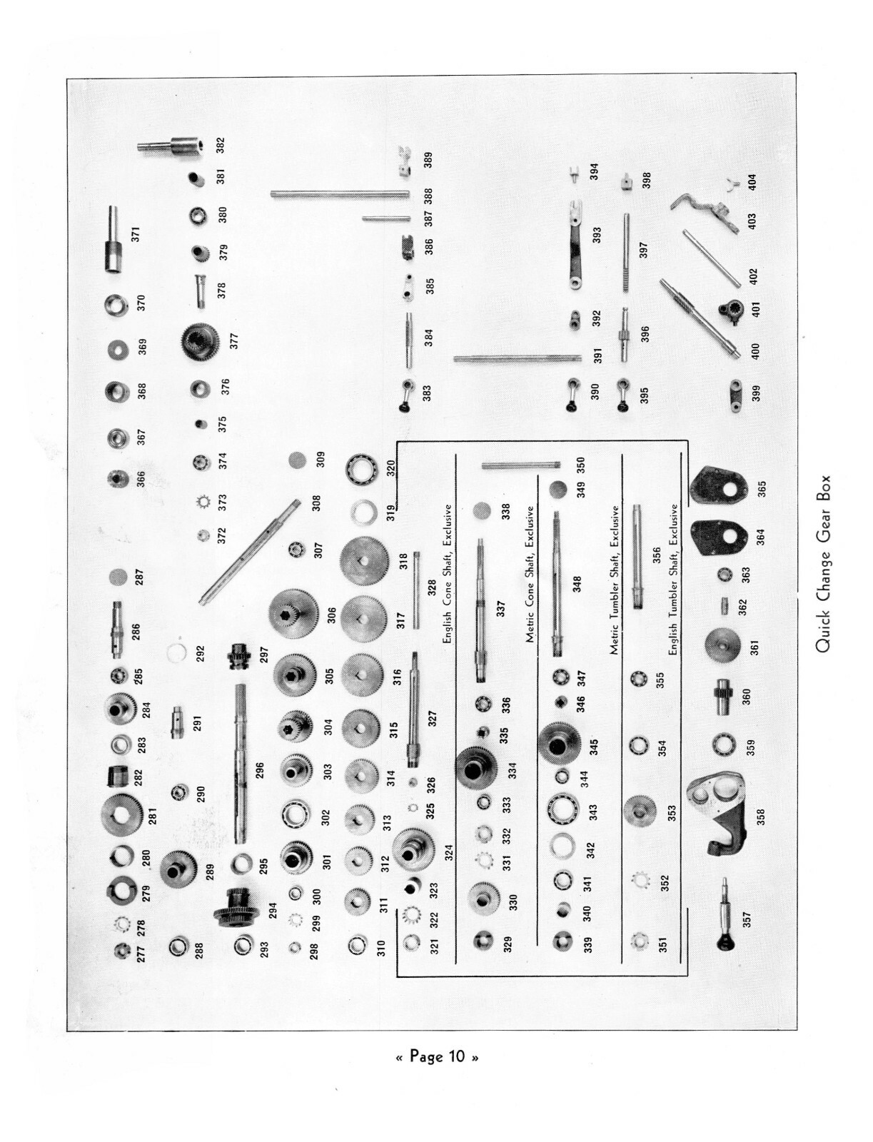 American Tool Works Pacemaker Lathes 14″ to 22″ Illustrated Parts Manual #1046