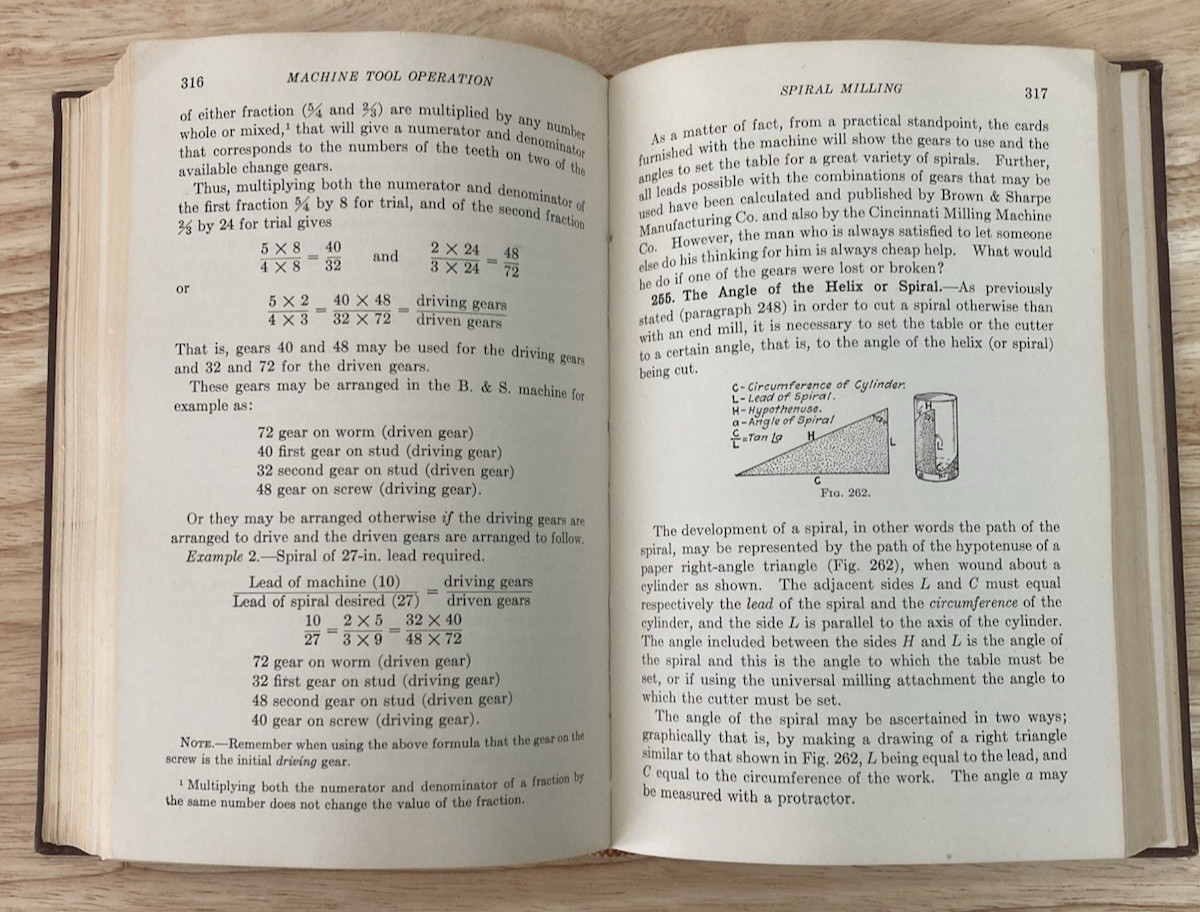 Machine Tool Operation Part 1 and Part 2 by Henry D. Burghardt Two Books