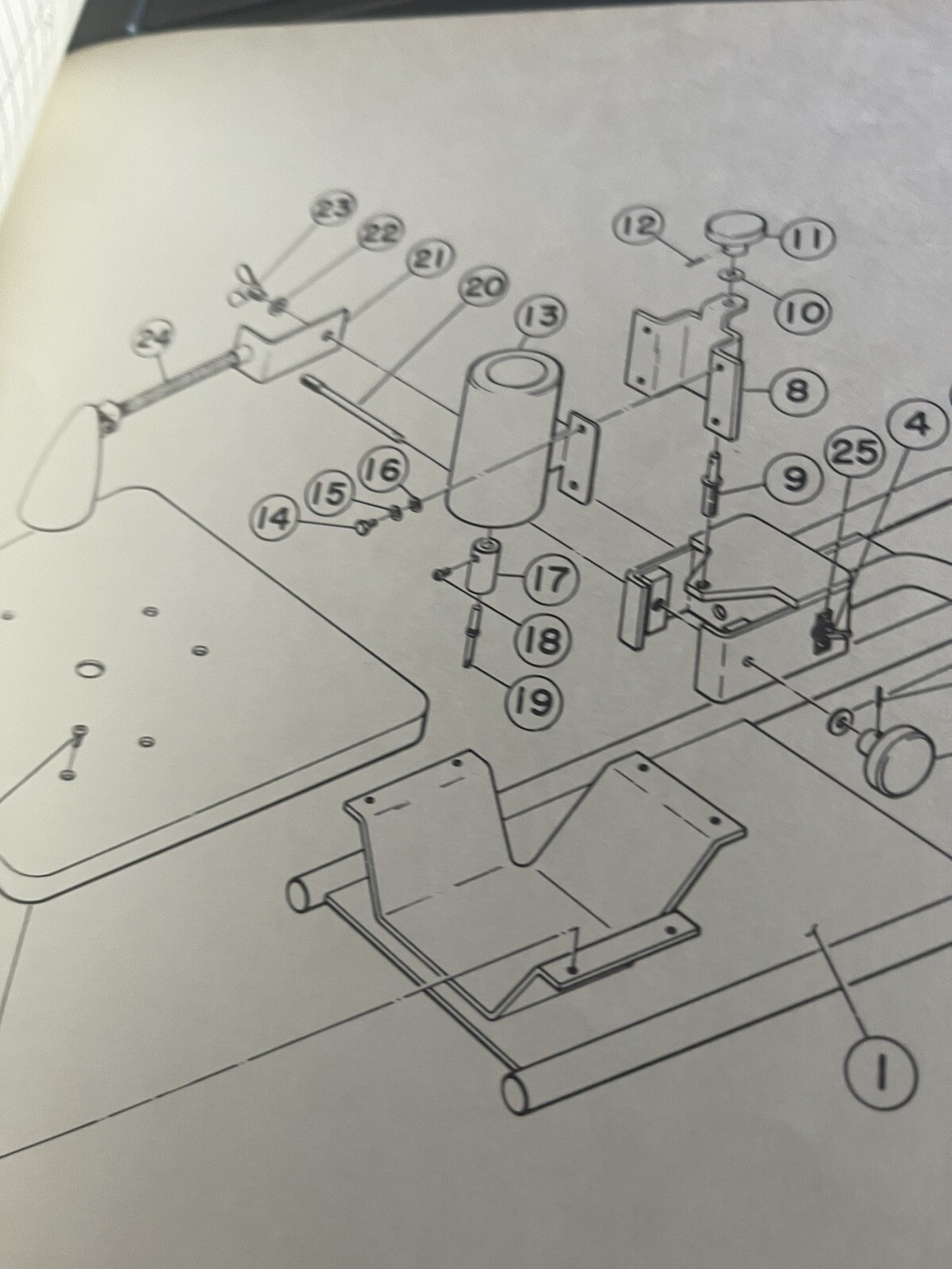 Amanda VAC-500 Parts List/diagrams book