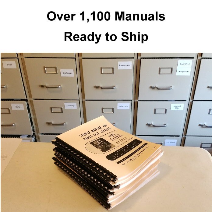 Bullard Universal Horizontal 3″ Boring Milling Machine Service Parts Manual 1799
