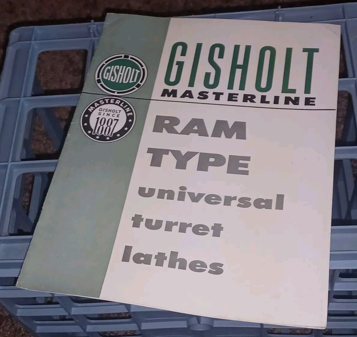 Gisholt Machine Company CATALOG BOOK Masterline Ram Type Universal Turret Lathes