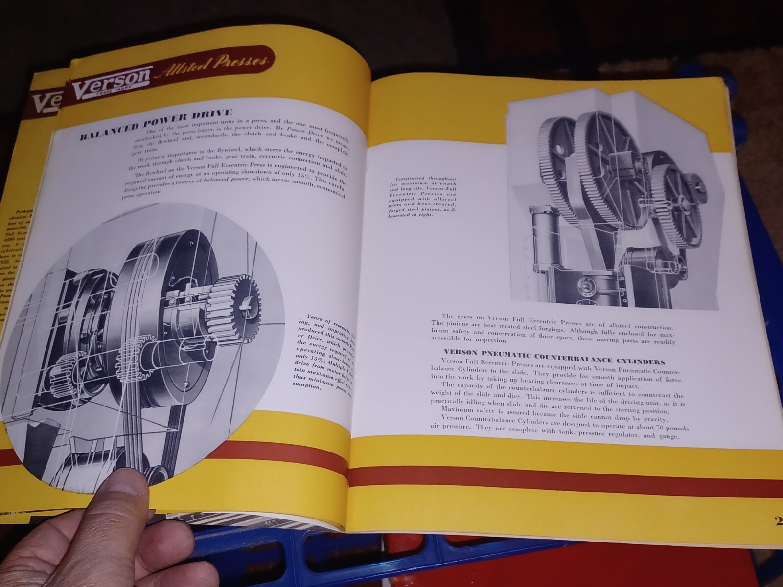 Verson allsteel Presses Company Forming Dies Brakes Punching Attachments CATALOG