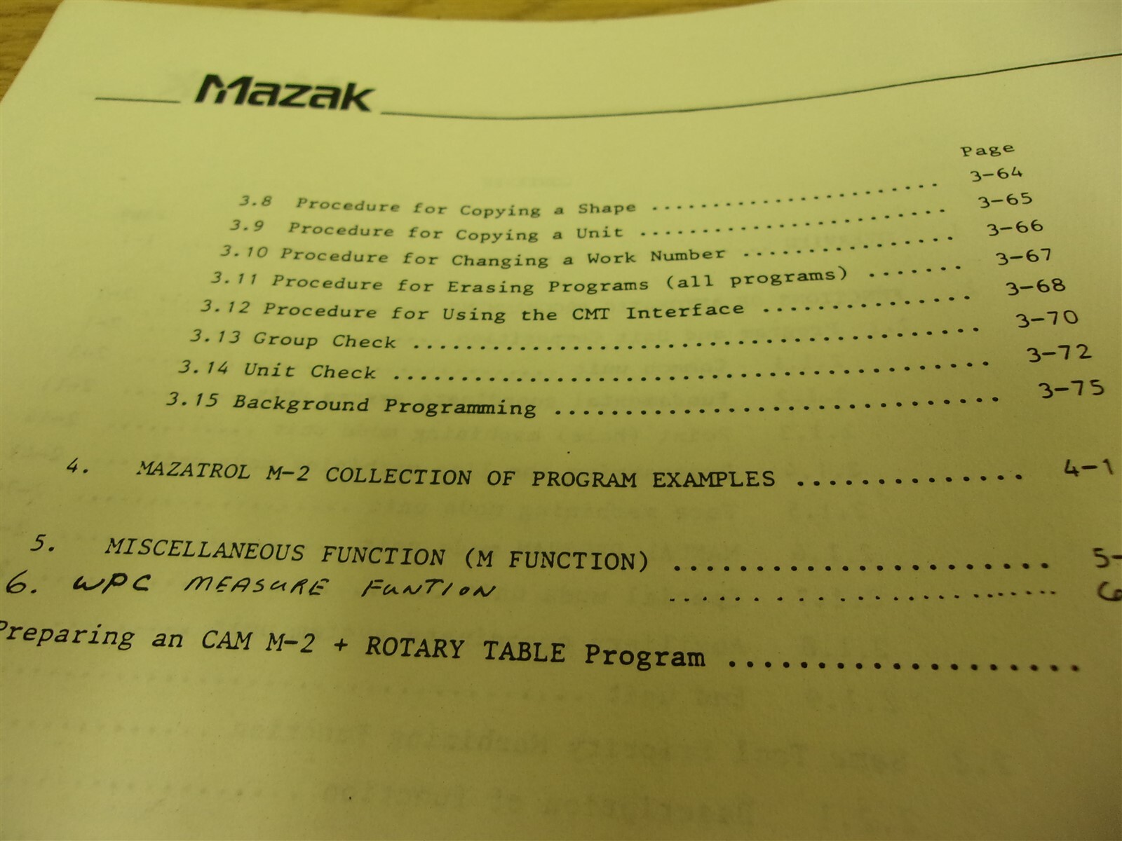 Mazak Programming Manual Mazatrol M-2 Class Book *FREE SHIPPING*