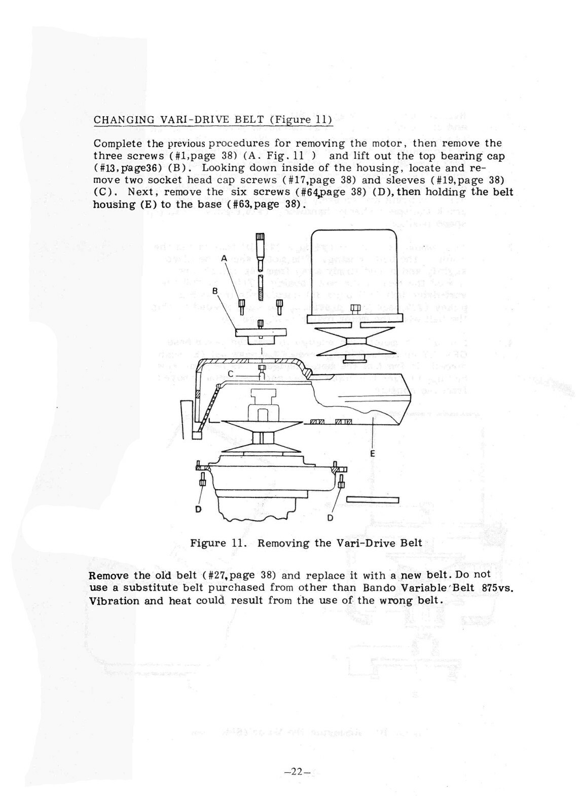 Comet 2H, 3H, 4H, 2VH, 3VH, & 4VH Milling Machine Operation Manual #1405