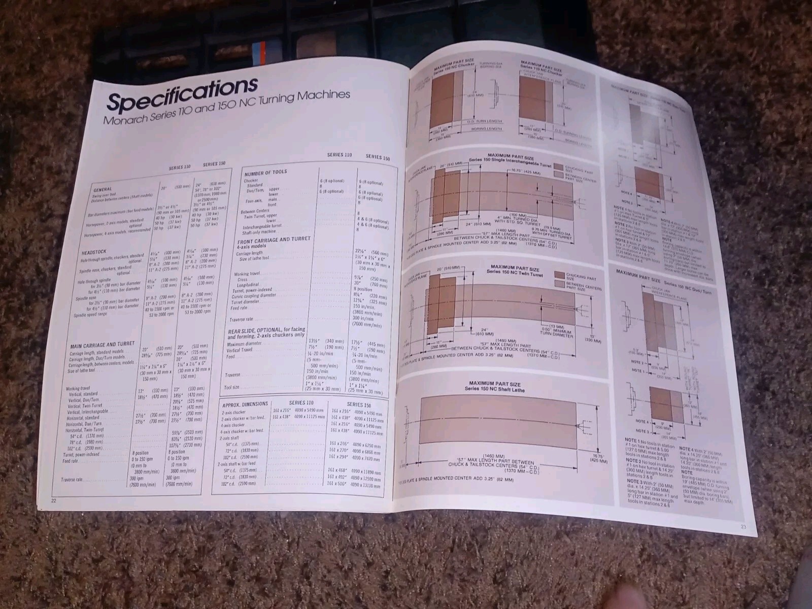 Monarch Machine Tool Co Catalog Bulletin VMC-75 MACHINING CENTER Automation VTG