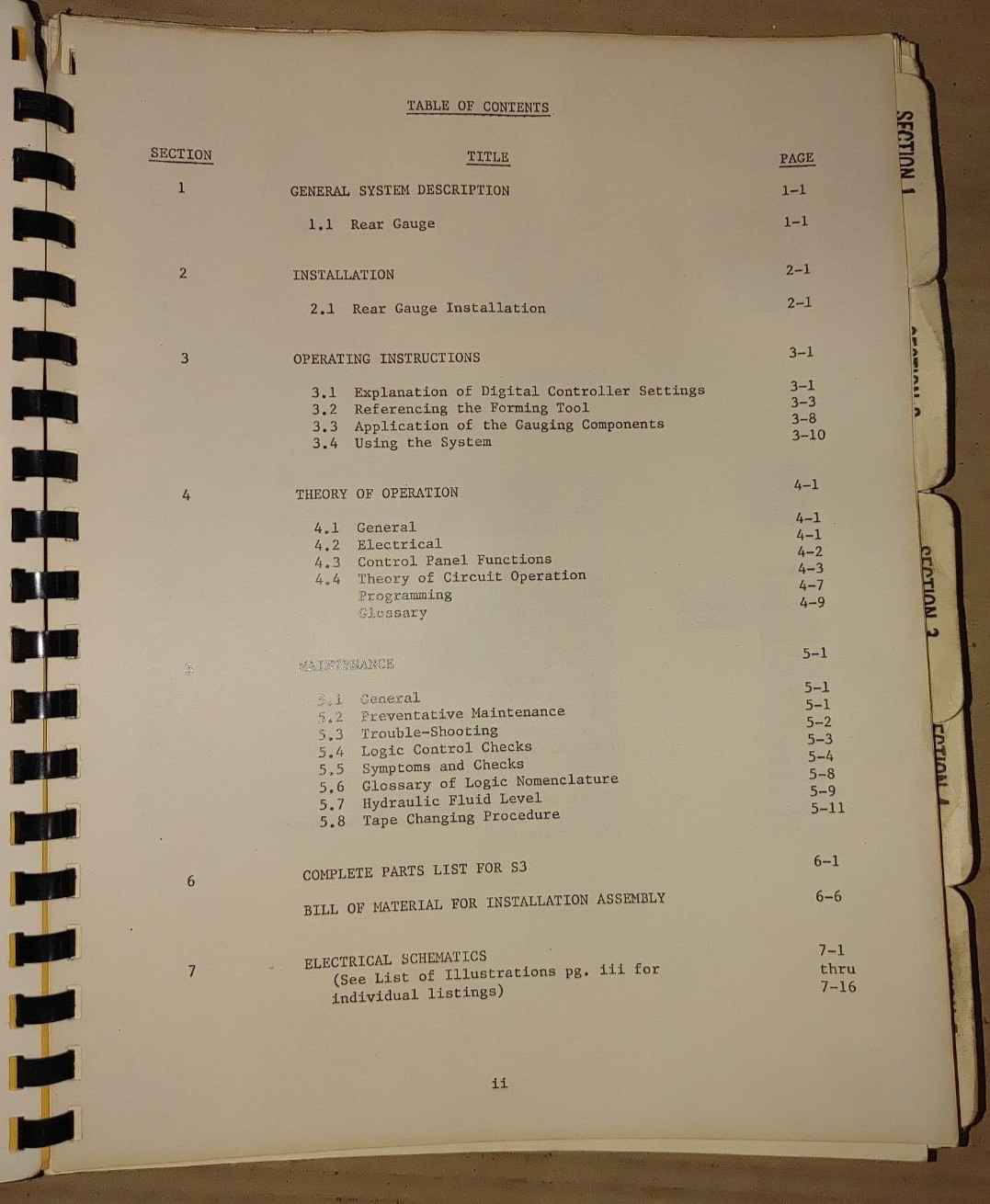 Hurco Autobend S3, Owners Manual 1973