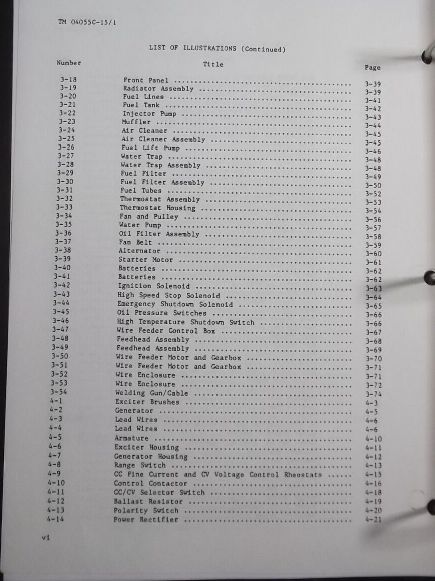 HOBART 123 WELDER PARTS MAINTENANCE OPERATION SERVICE REPAIR WORKSHOP MANUAL