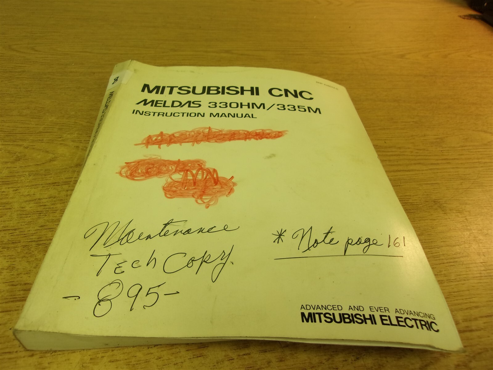 Mitsubishi CNC Meldas 330HM/335M Instruction Manual BNP-A2807A-E “8”