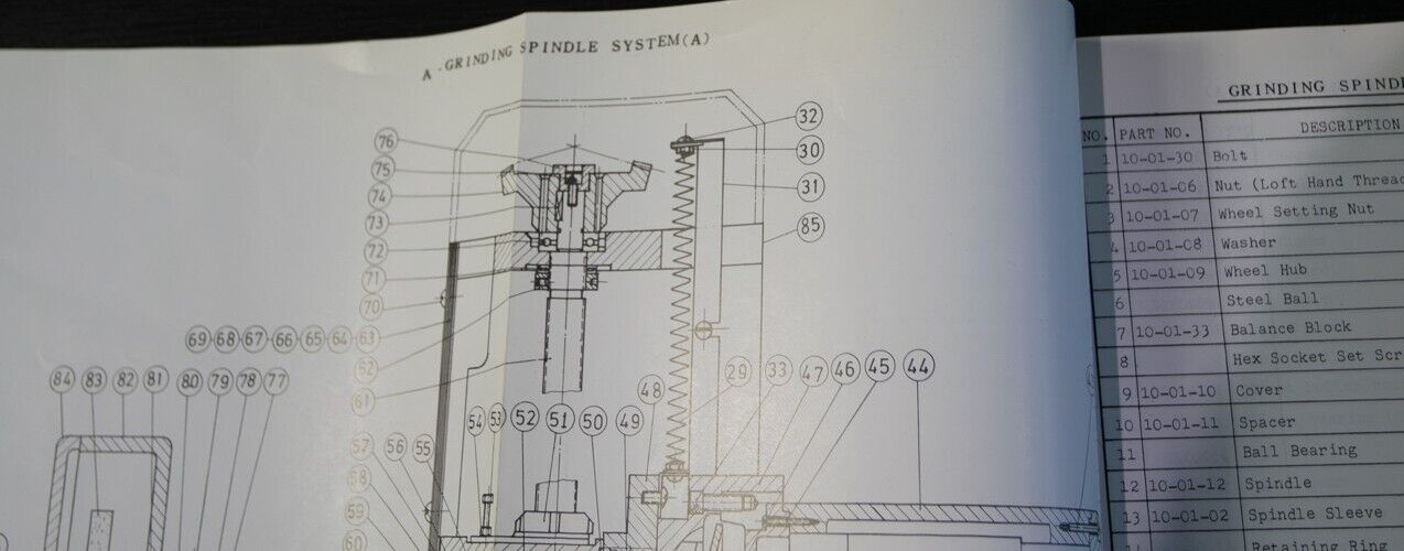 Chevalier FSG-2A618, 2A20, 2A20D,3A20 Surface Grinder Operations & Parts Manual