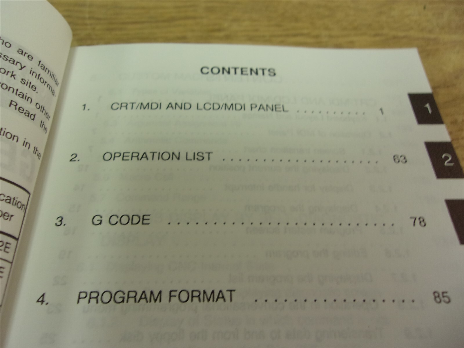 Fanuc GFZ-62447e/01 Model B Operation And Maintenance Handbook
