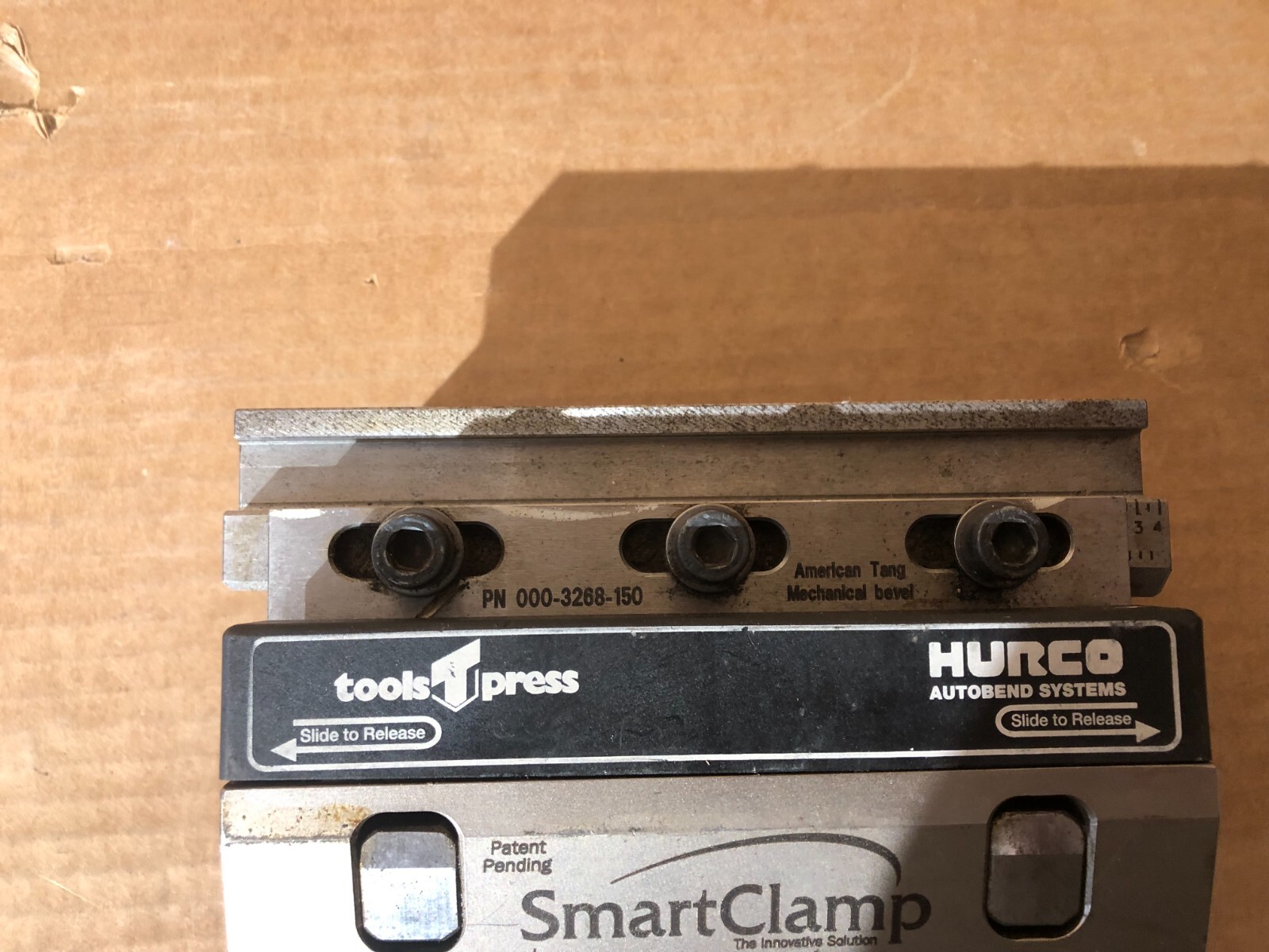 Hurco Autobend System Tools T Press Smart Clamp 000-3268-150