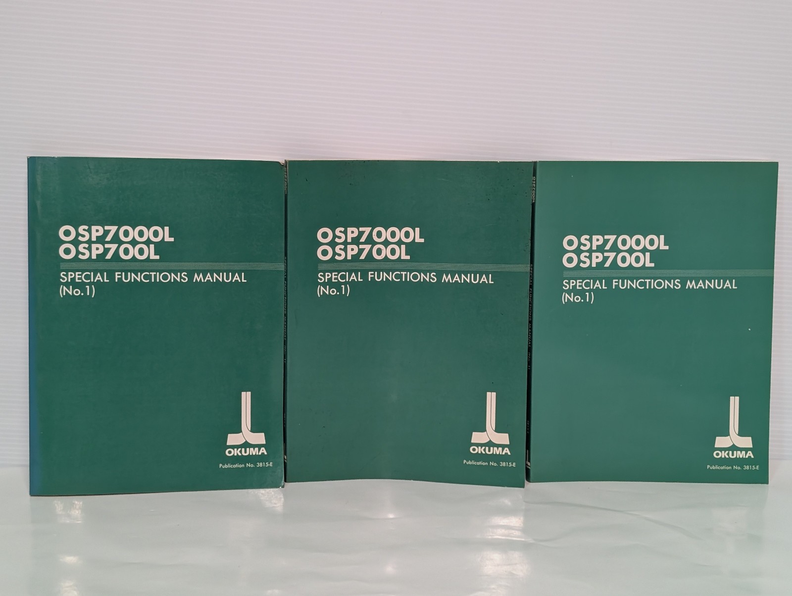 Okuma Pub. 3815-E Special Functions Manual No.1 for CNC Systems OSP7000L,OSP700L