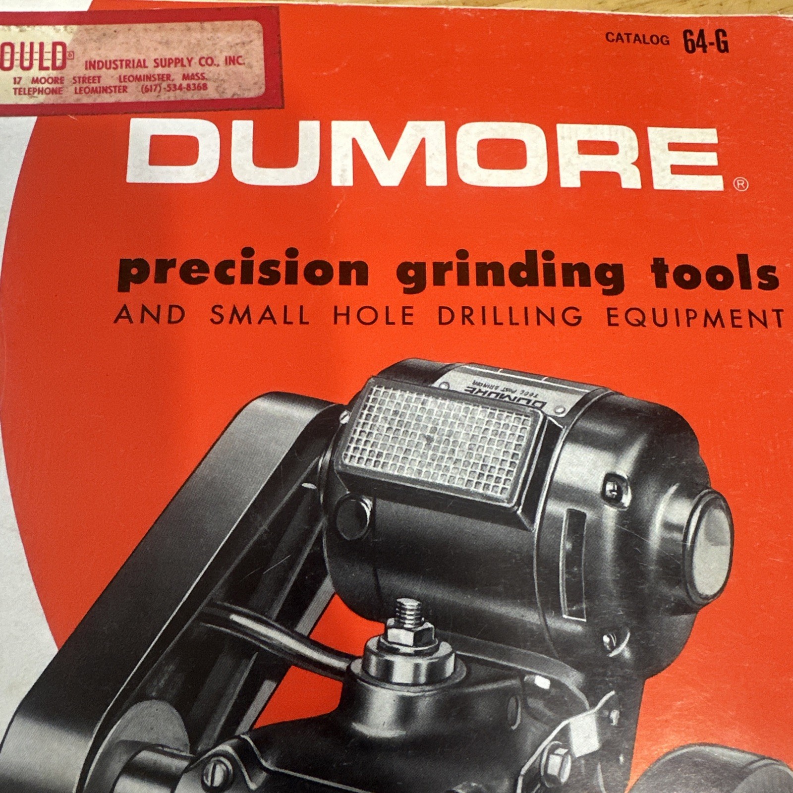 Dumore Precision Grinding Tools Catalog 64-G