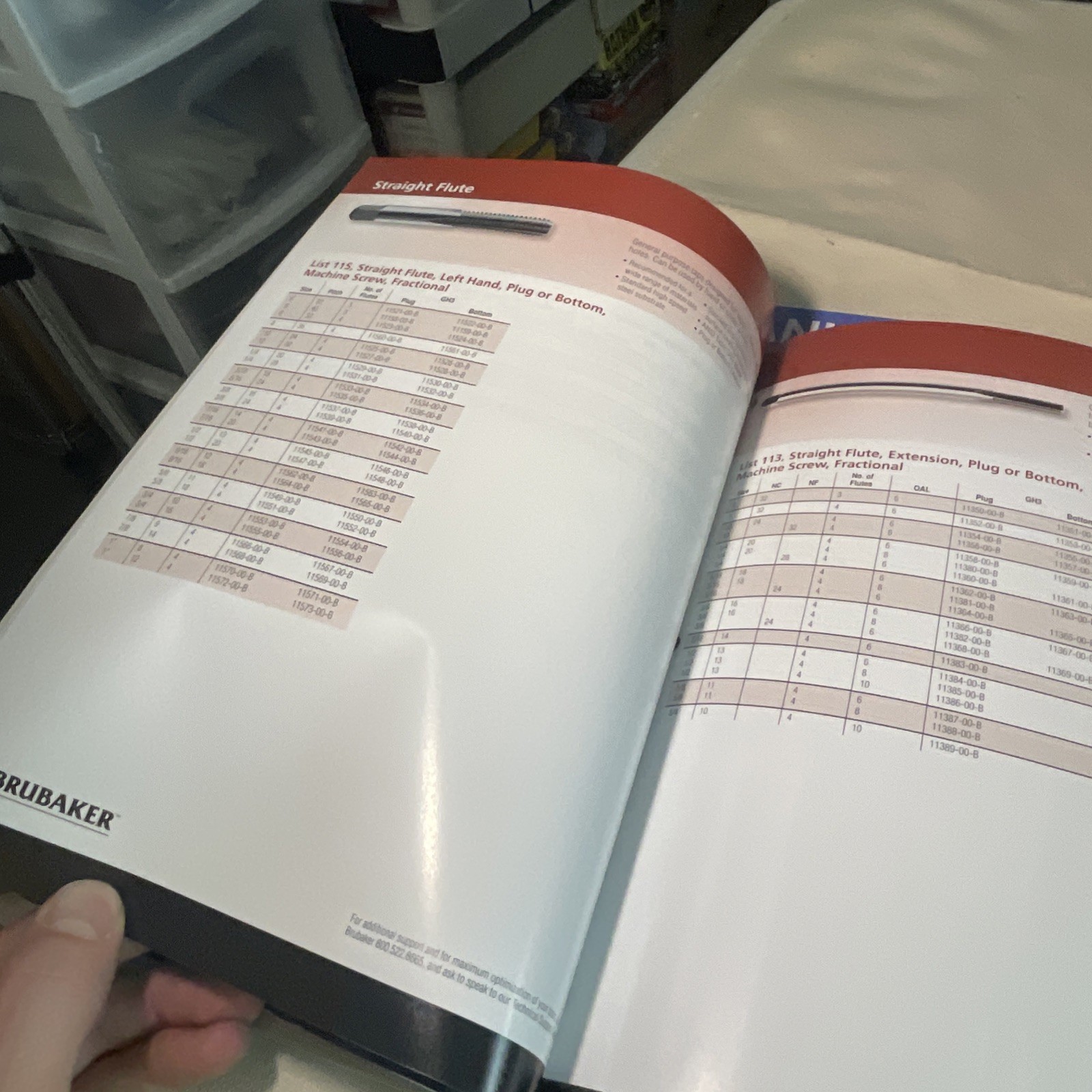 2020 Brubaker Tap Catalog Platinum Standard Gold Guide Book Machinery