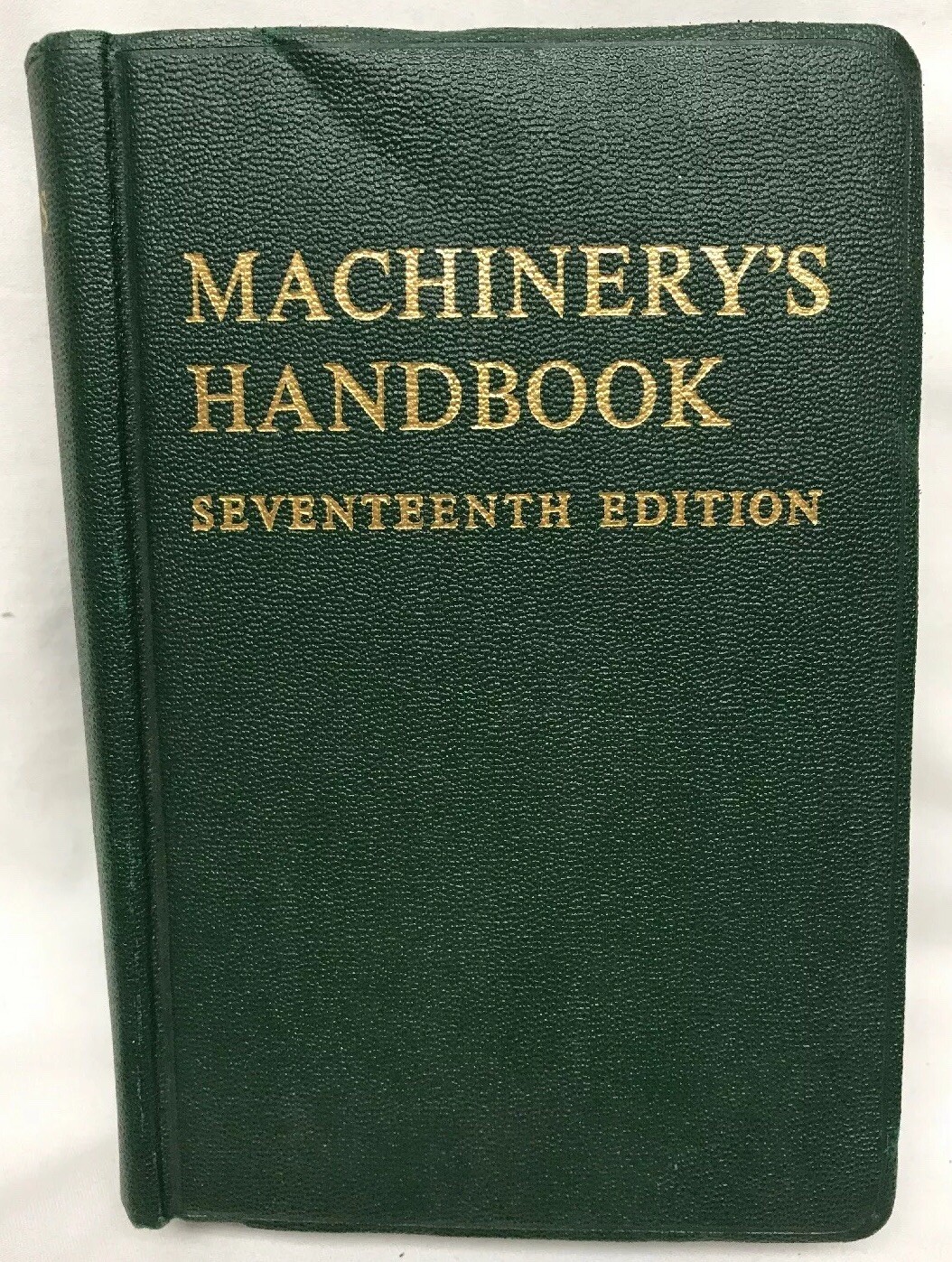 Machinery’s Handbook Seventeenth Edition 1966 Industrial Press Thumb Index