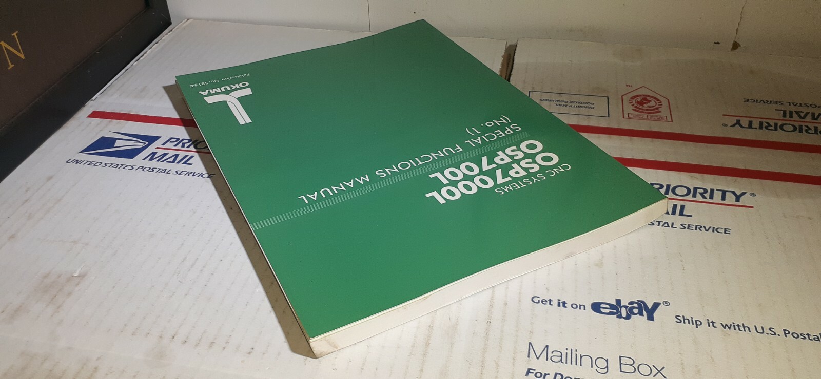 OKUMA OSP7000L OSP700L SPECIAL FUNCTIONS MANUAL (No. 1) 3815-E FastShipping