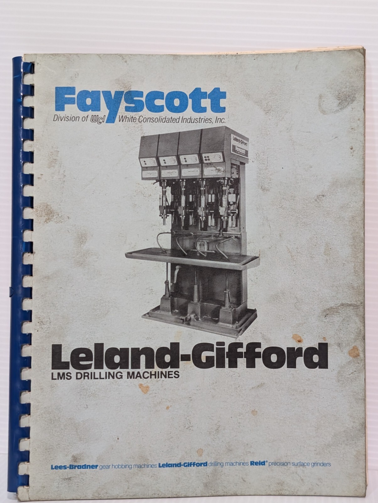 Lot of Vintage Assorted Leland-Gifford LMS Drilling Machine Manuals, Parts Lists
