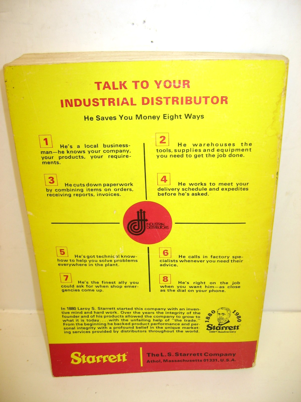 1985 Starrett Precision Tools, Gages and Saws, Catalog No. 28, 1st Edition