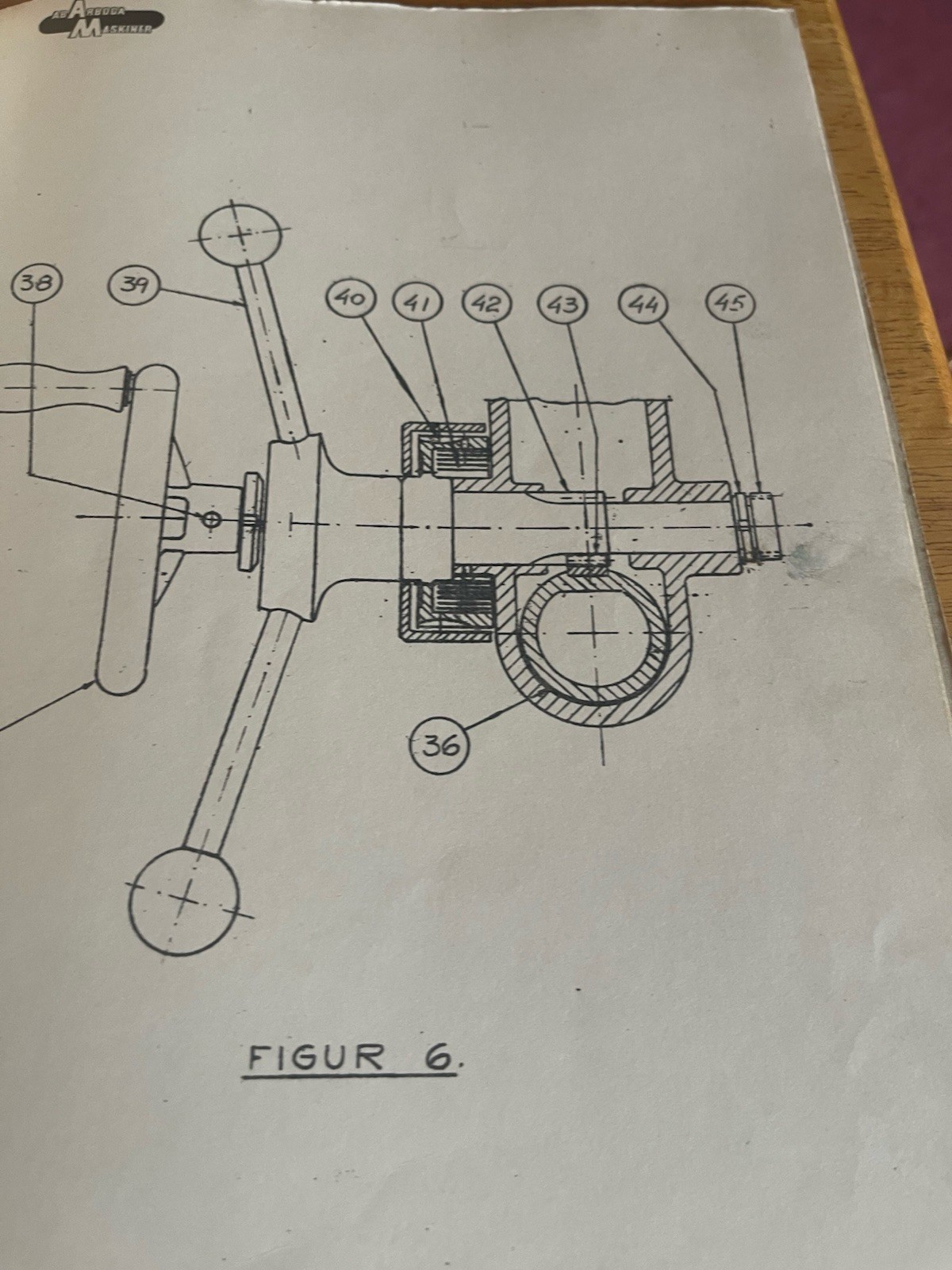 Arboga Maskiner ER 1830 and ER 830 Parts Schematics