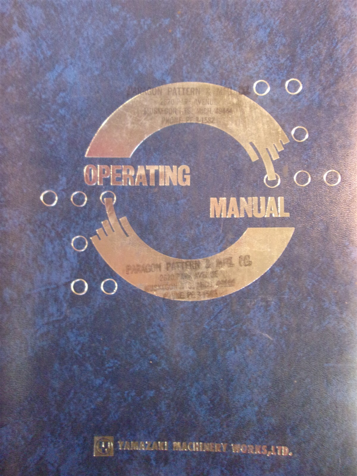Yamazaki Mazak Micro Tern Operating & Tooling Manual 12884 1979 *FREE SHIPPING*