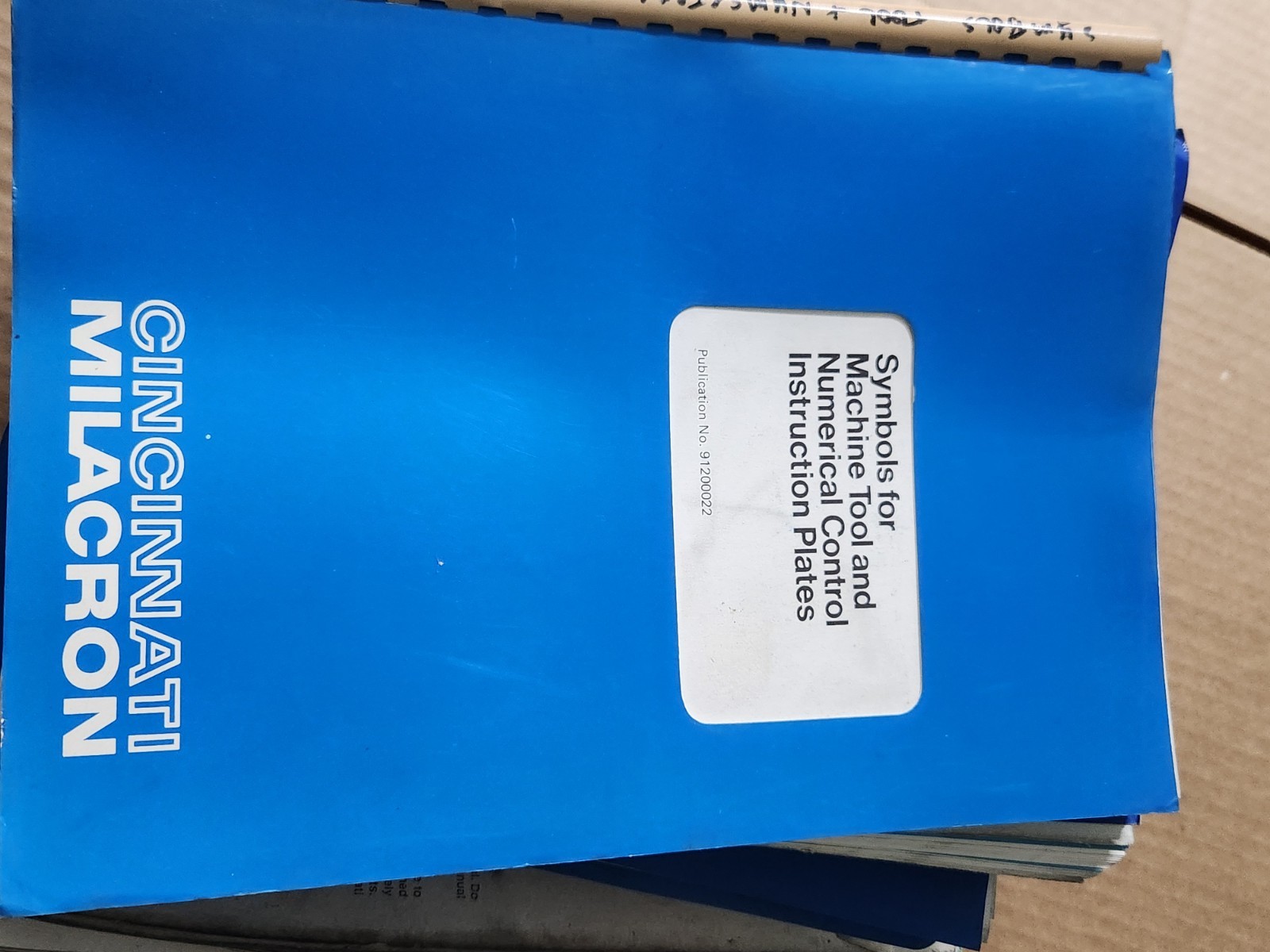 Original Cincinnati Milacron Electronic Tool Gage Service And Operating Manual