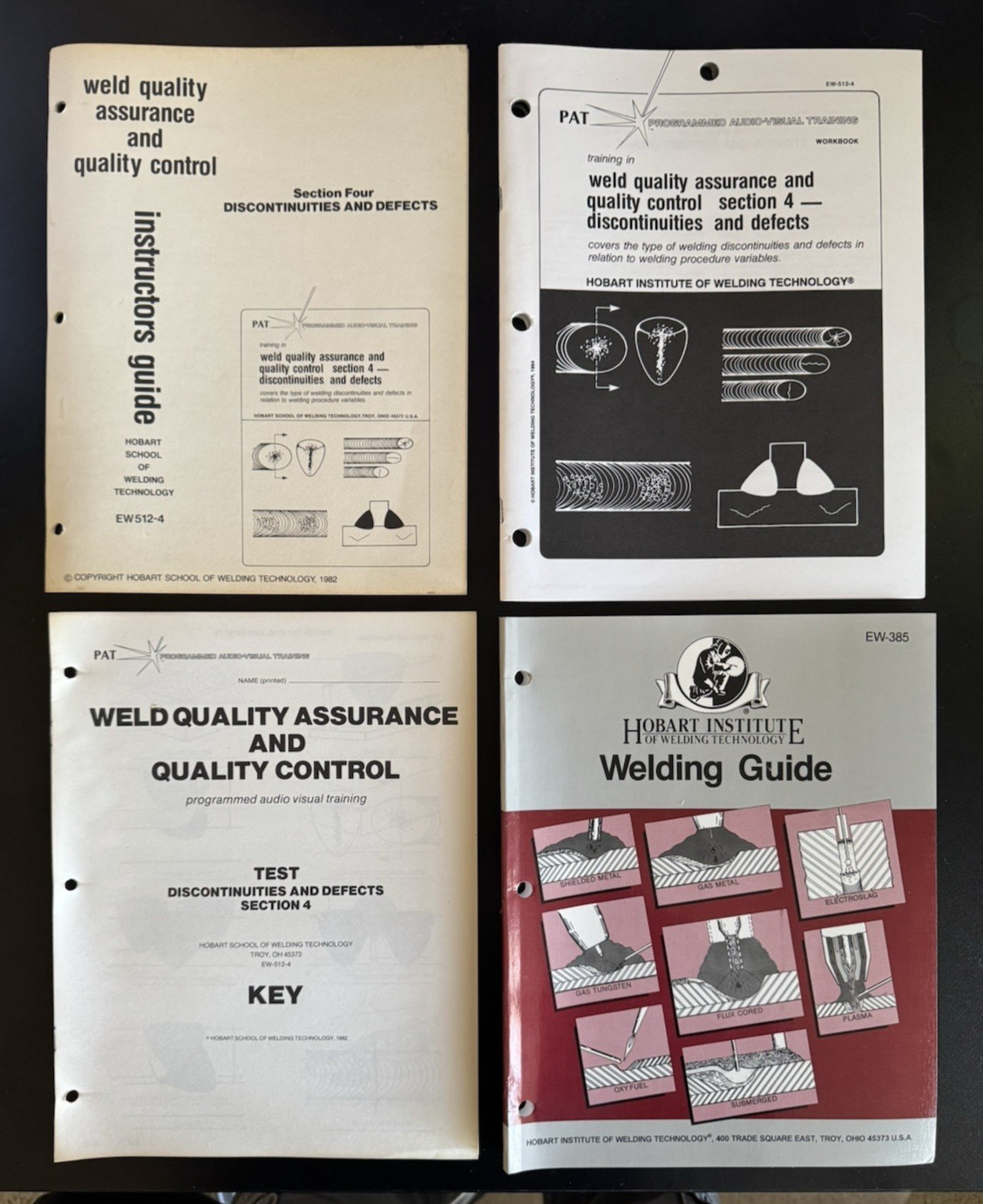 Hobart Institute of Welding Weld Quality Assurance & QC Instructors Guide, Sec 4