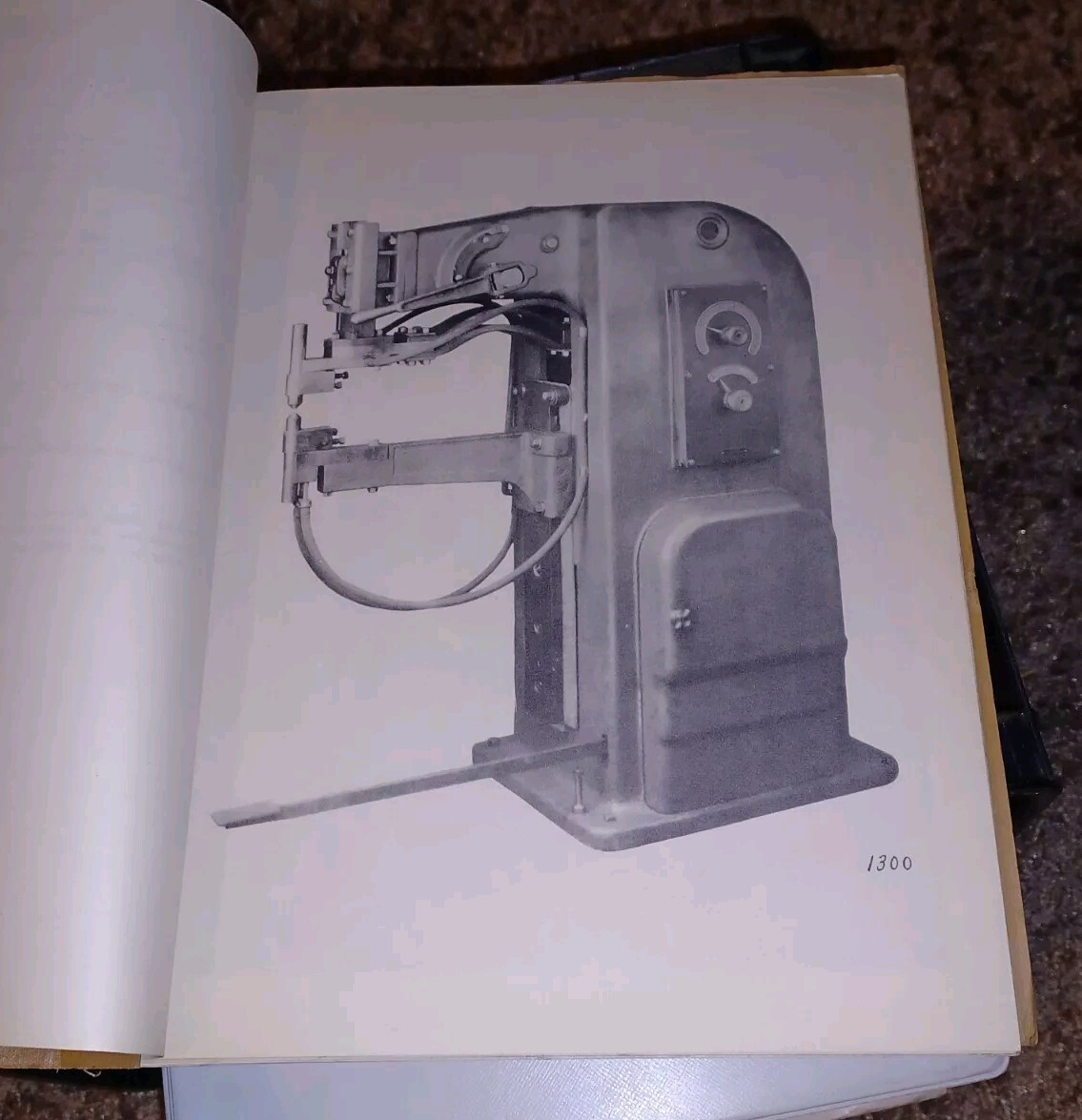 THOMSON PROCESS ELECTRIC WELDING COMPANY early 1900s Sales Catalog Book MACHINES