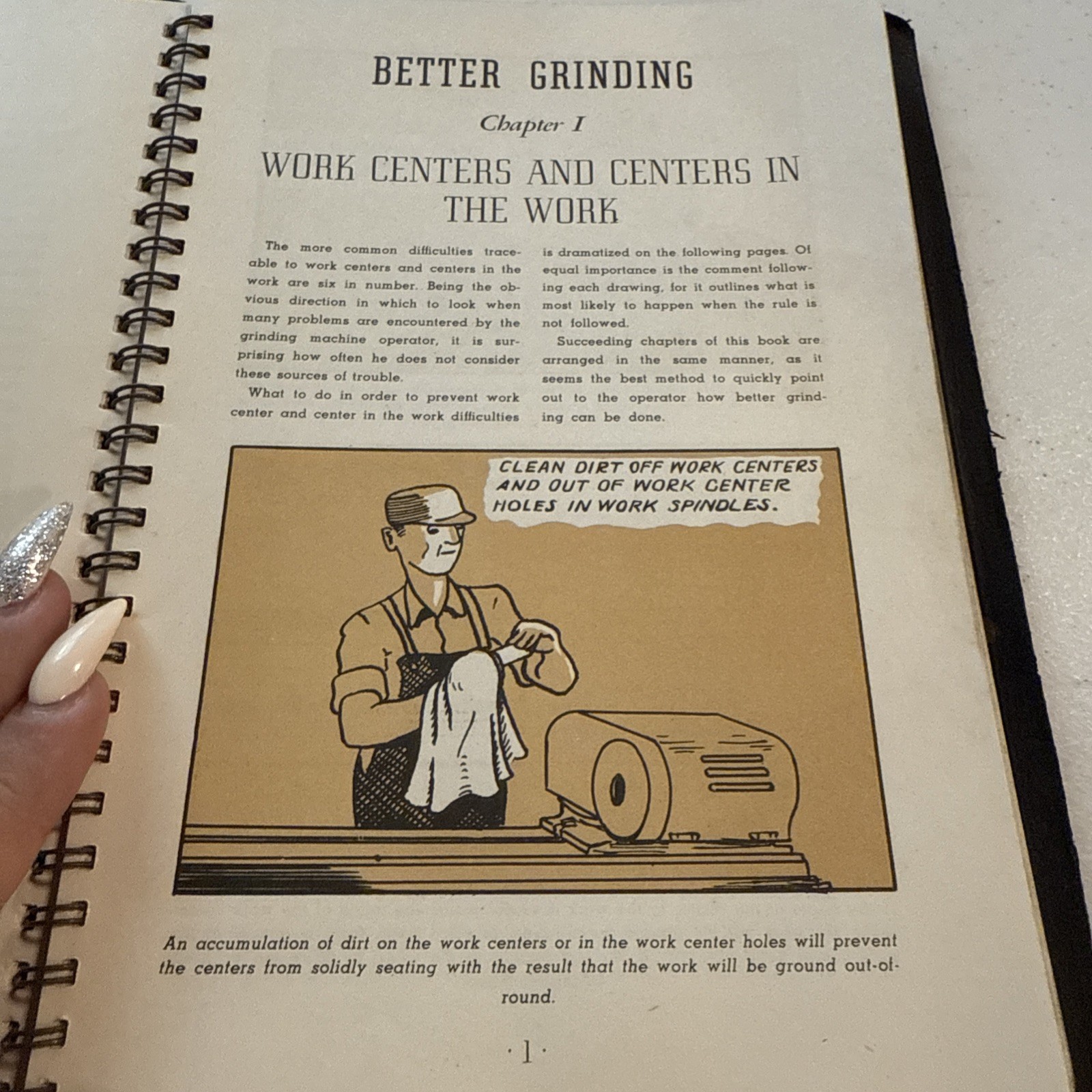 Landis Tool Instructions Parts Manual Grinding Precision Grinders Vintage 1942