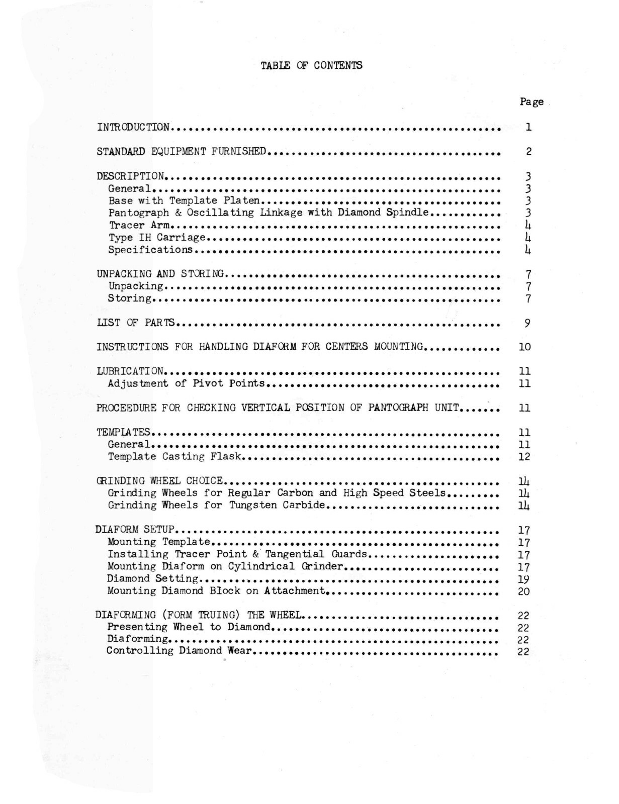 Pratt & Whitney Model 10 Wheel Forming Attachment Instruction Manual #653