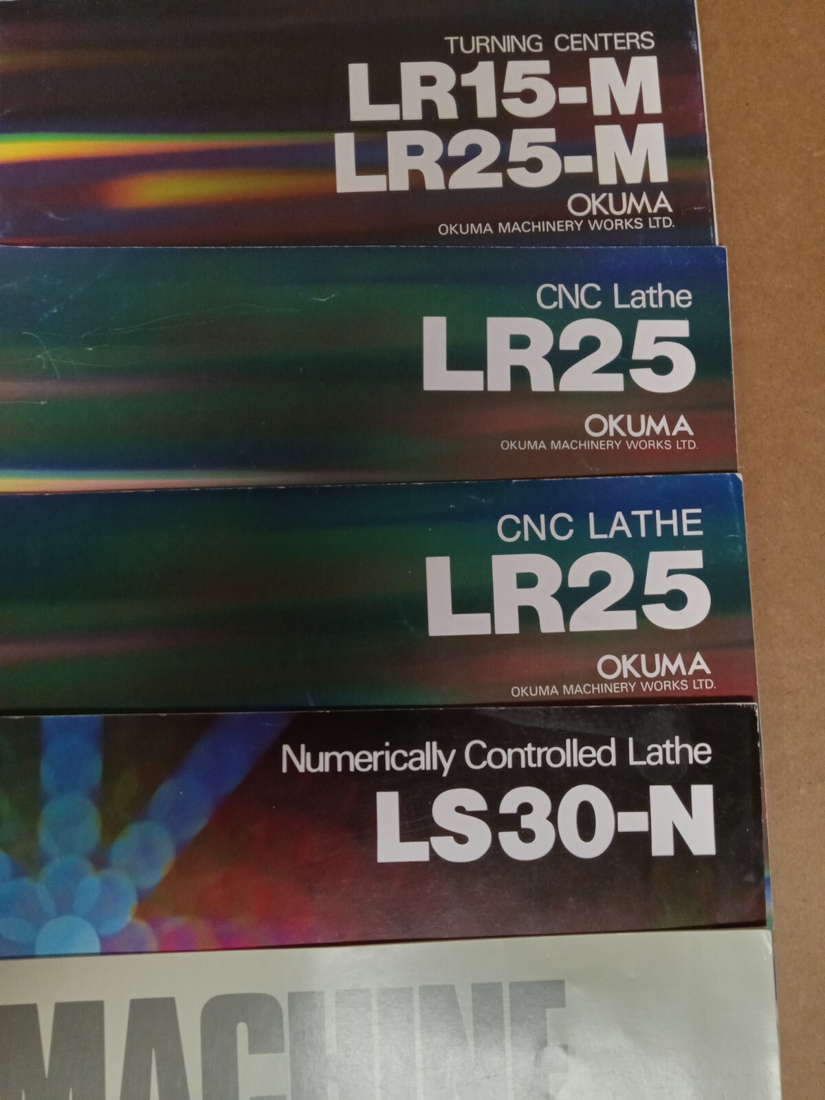 Okuma Lathe Brochures from the 1980s