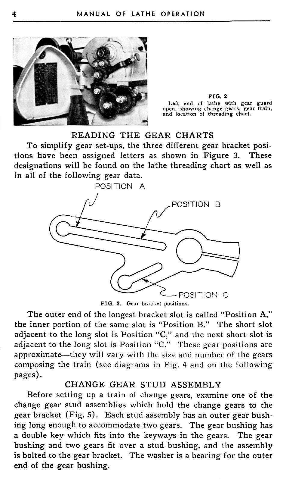 ATLAS/CRAFTSMAN 6″ Metal Lathe Threading Operations Manual 0052