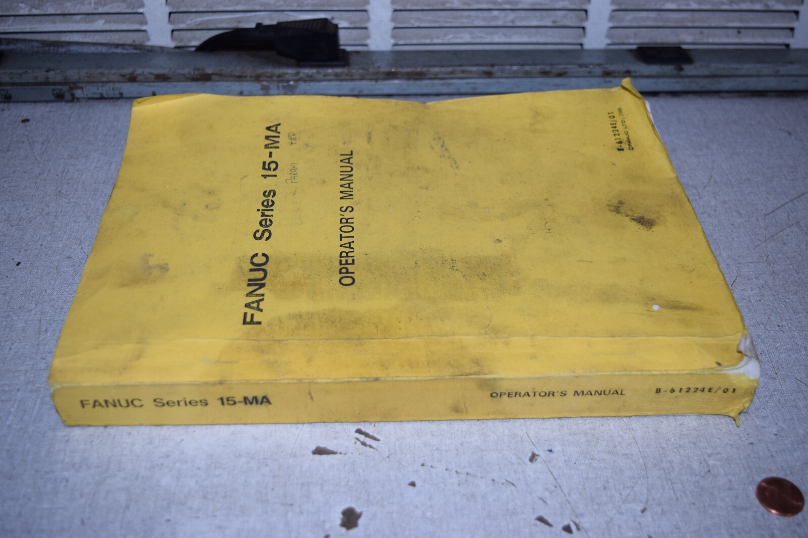 Fanuc Series 15-MA Operator’s Manual B-61224E/01