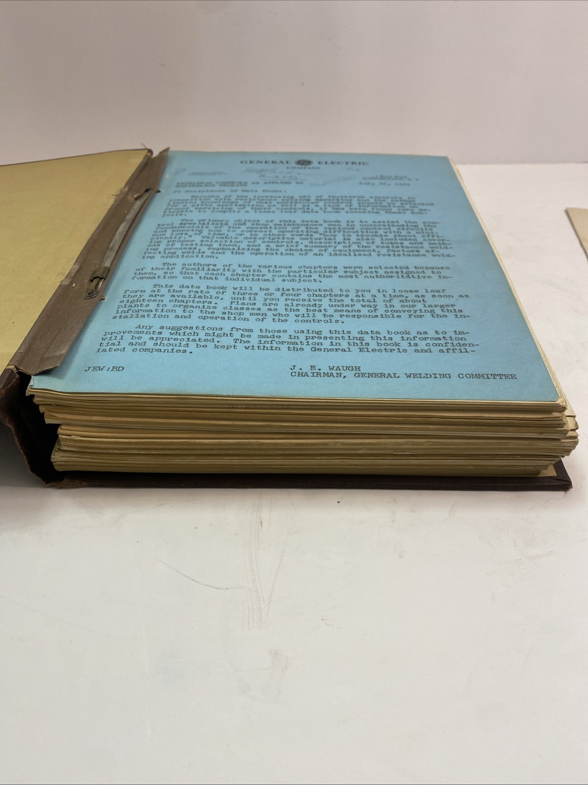General Electric GE Elementary Course Electronic Control Resistance Welding 1941
