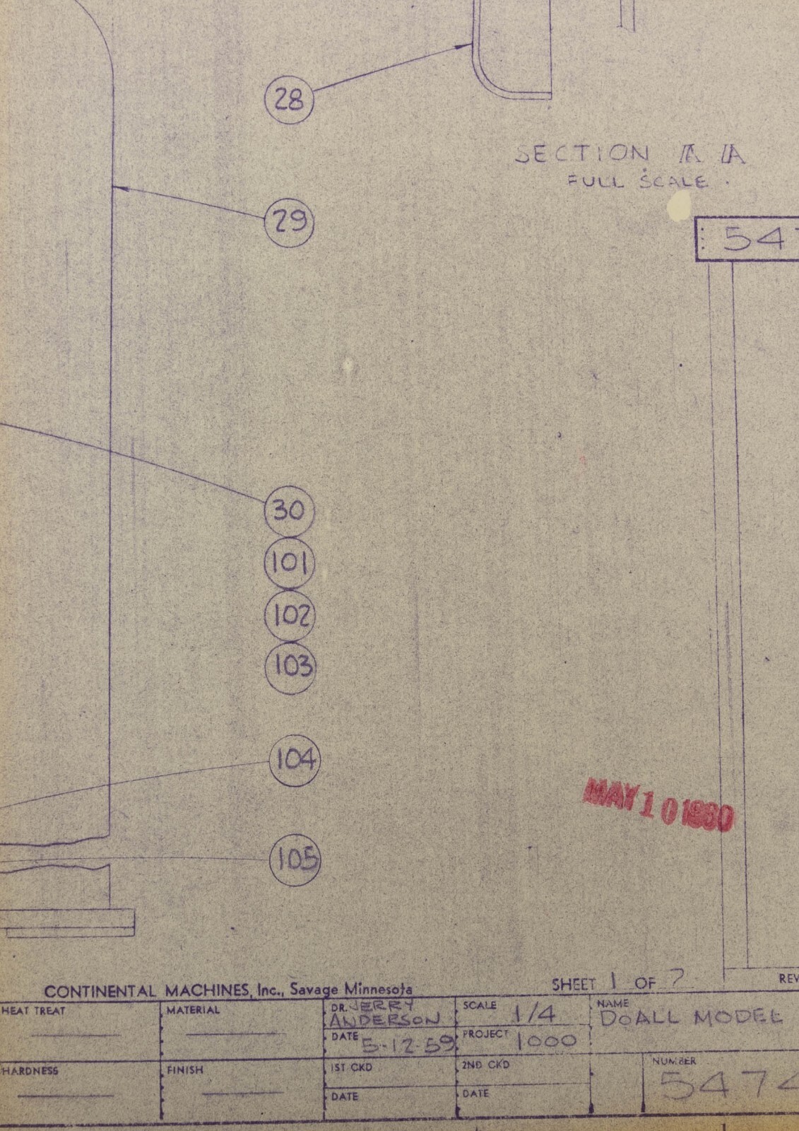 DoALL 16-2, 26-2, 36-2, 60-2 Bandsaw Saw Operators Maintenance and Parts Manual