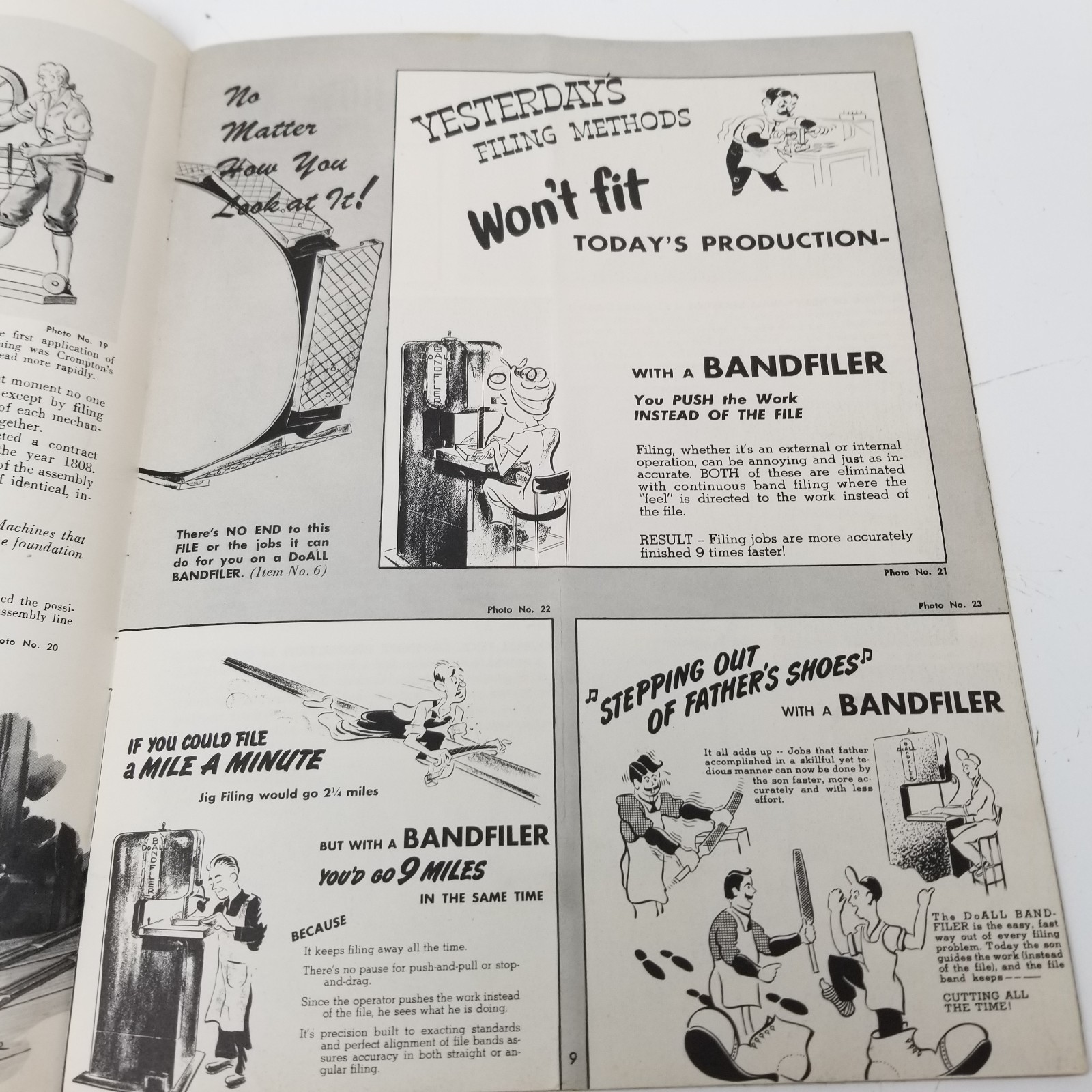 DoALL Digest of Production News 1953 Inspection Robot DoALL Selector Industrial