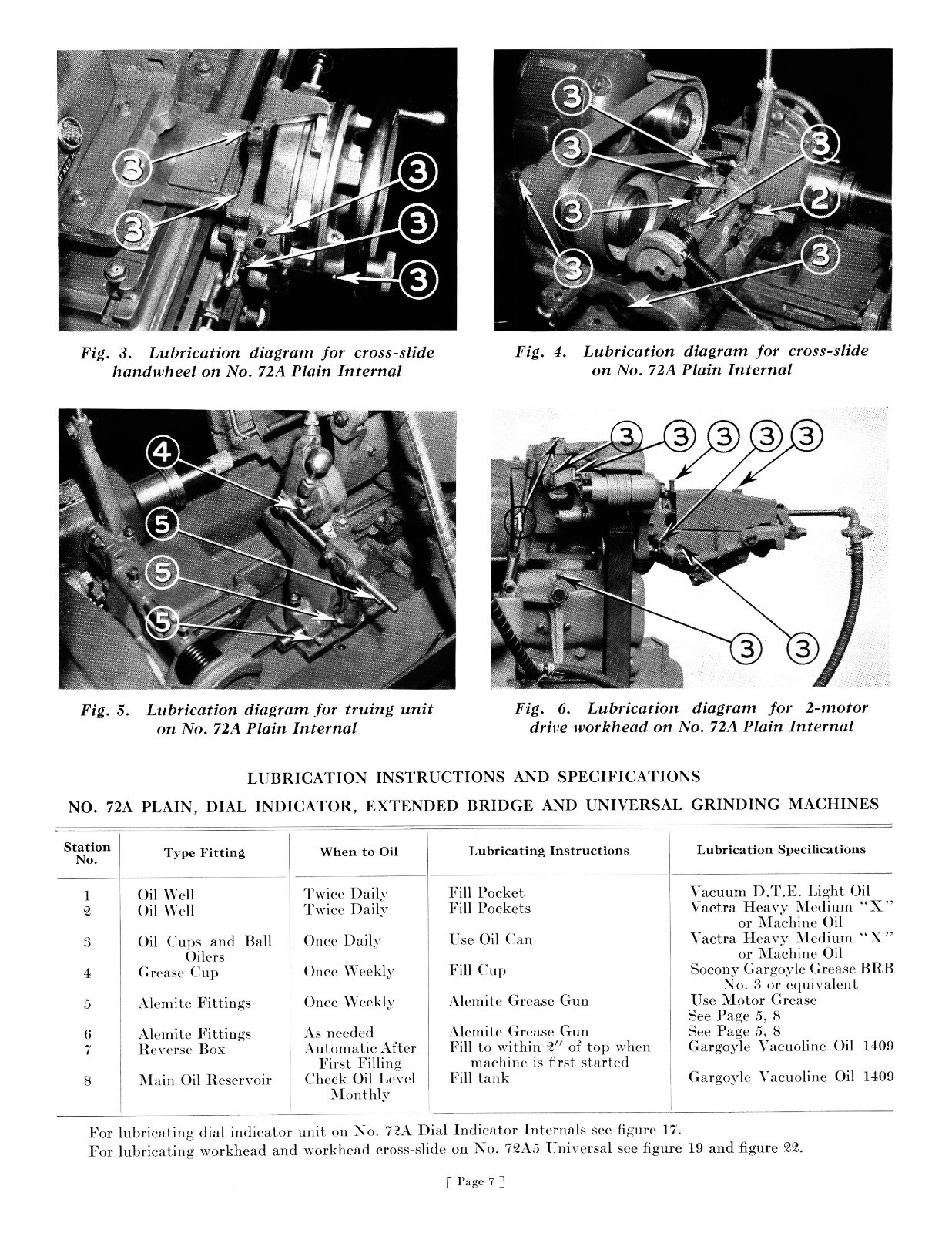 Heald Grinding Machines 72A3 & 72A5 Operation, Service, & Parts #398