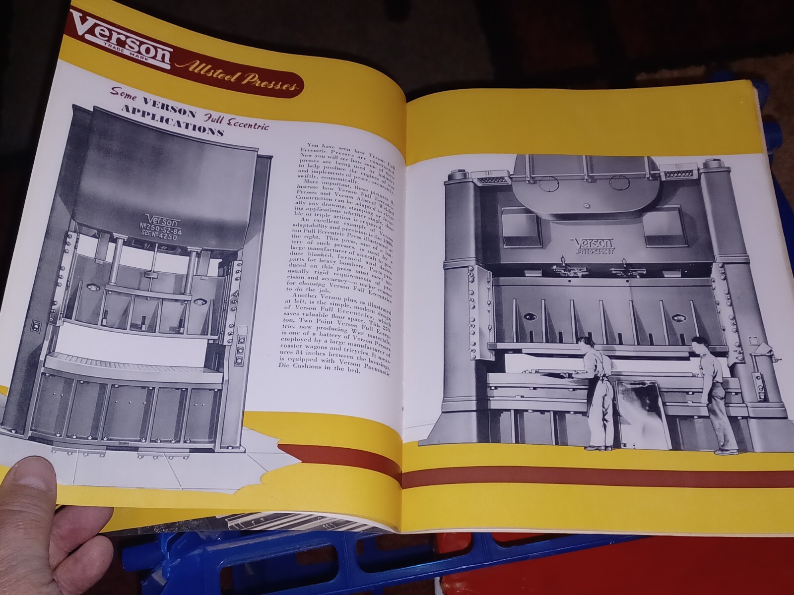 Verson allsteel Presses Company Forming Dies Brakes Punching Attachments CATALOG