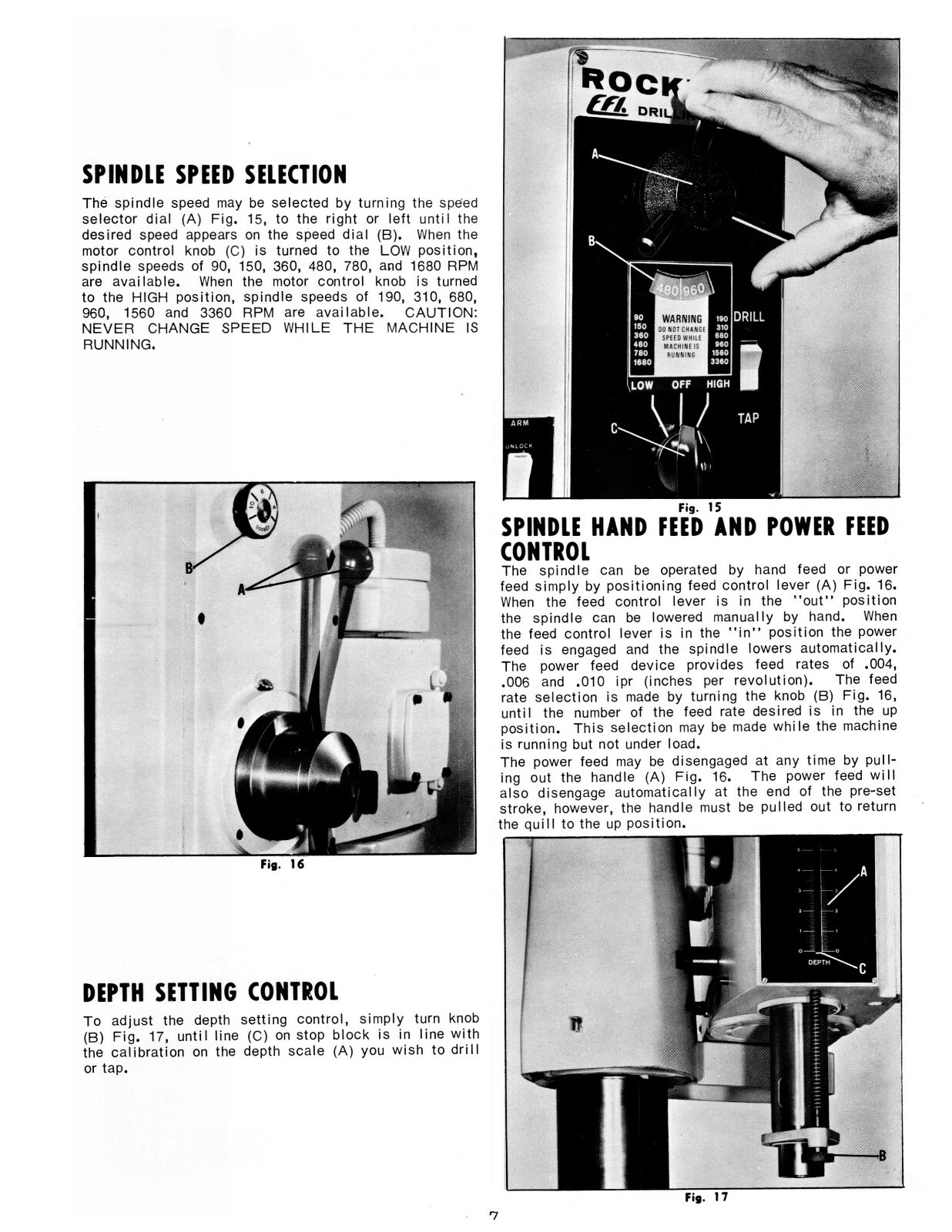 Rockwell 70-150 Geared Head Drilling Machine Operator & Parts List Manual #1901