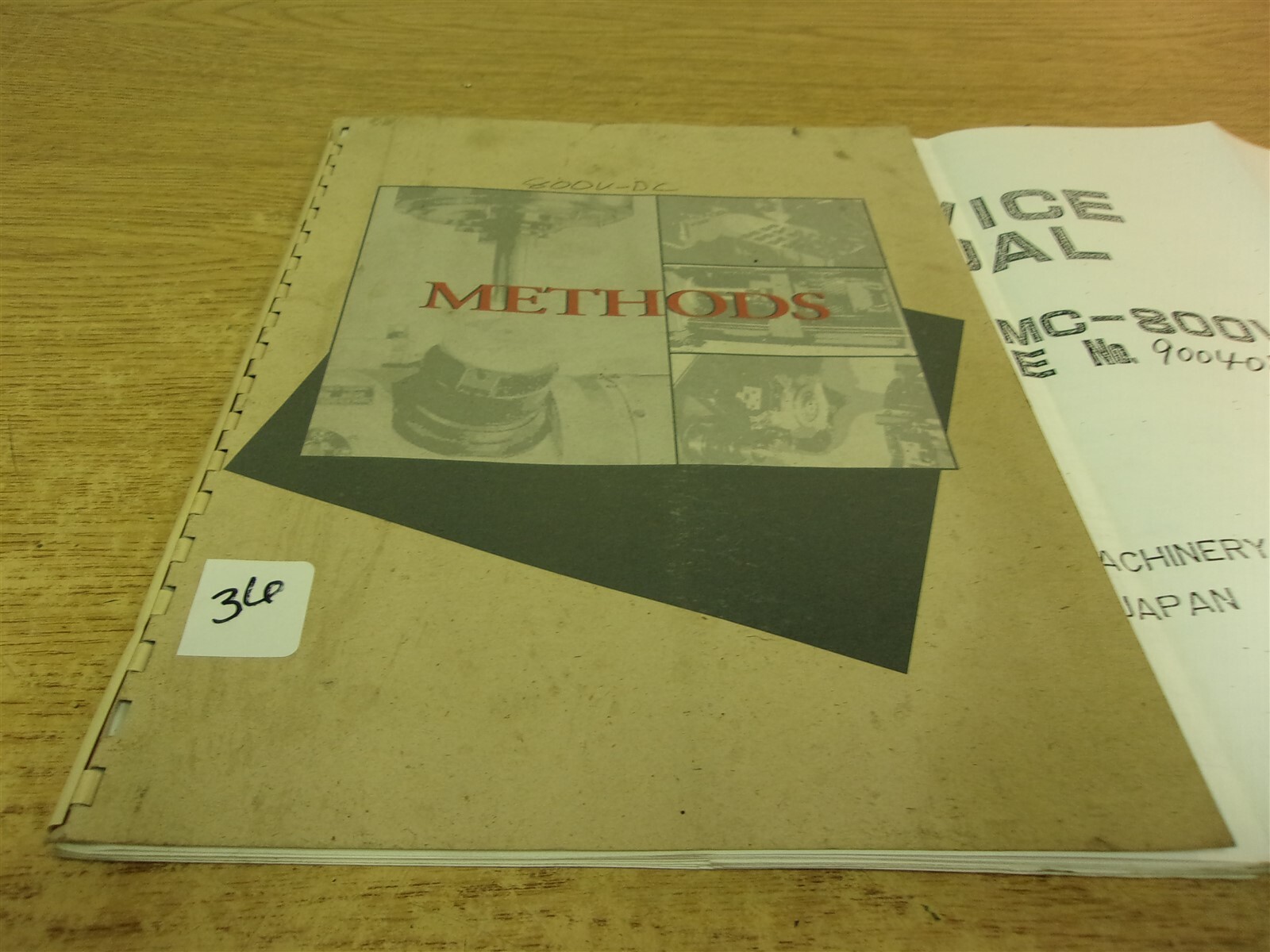 Matsuura Service Manual MC-800V-DC 900408993 “36” *FREE SHIPPING*